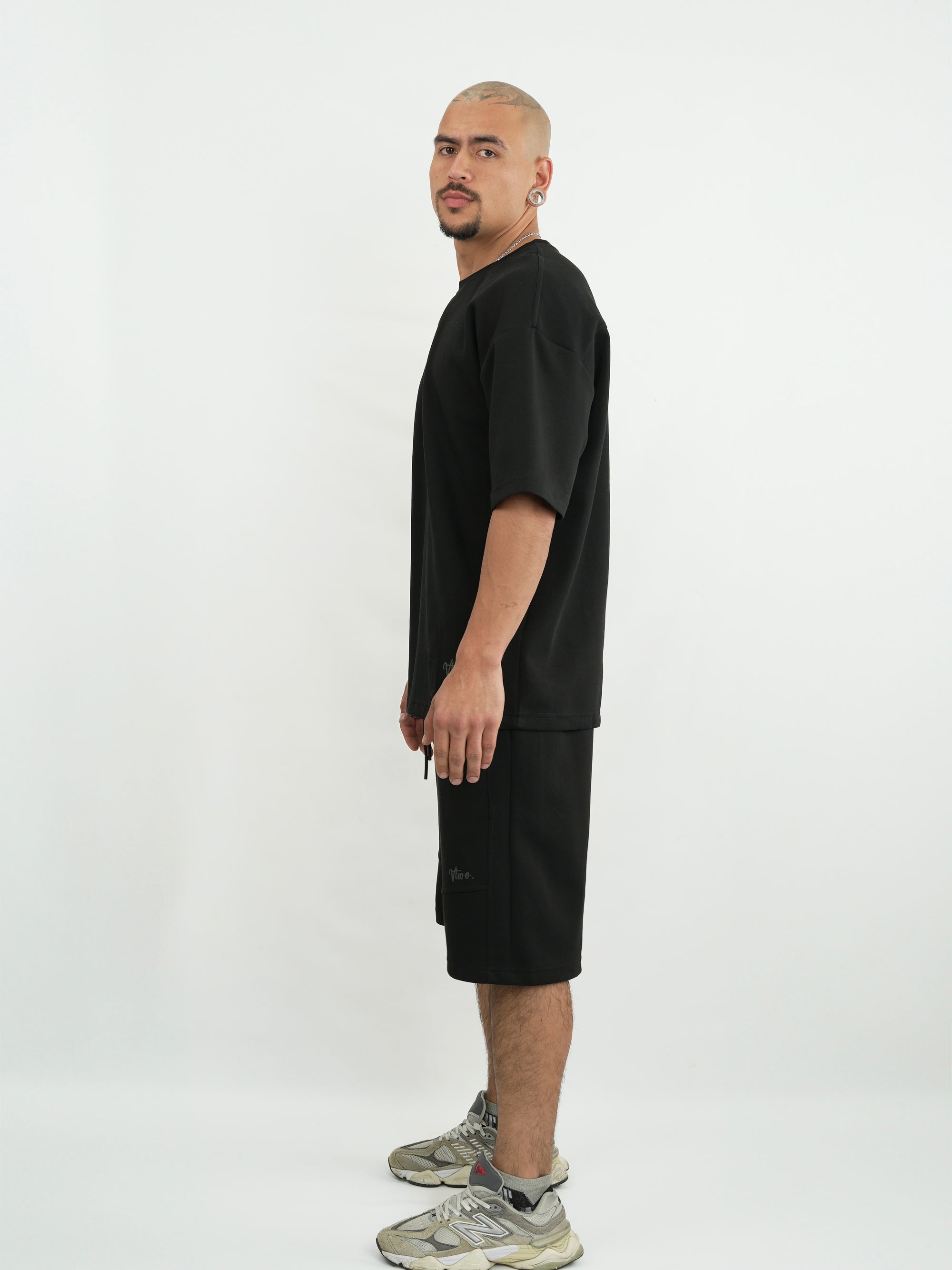CONJUNTO HOMBRE DUST003 NEGRO