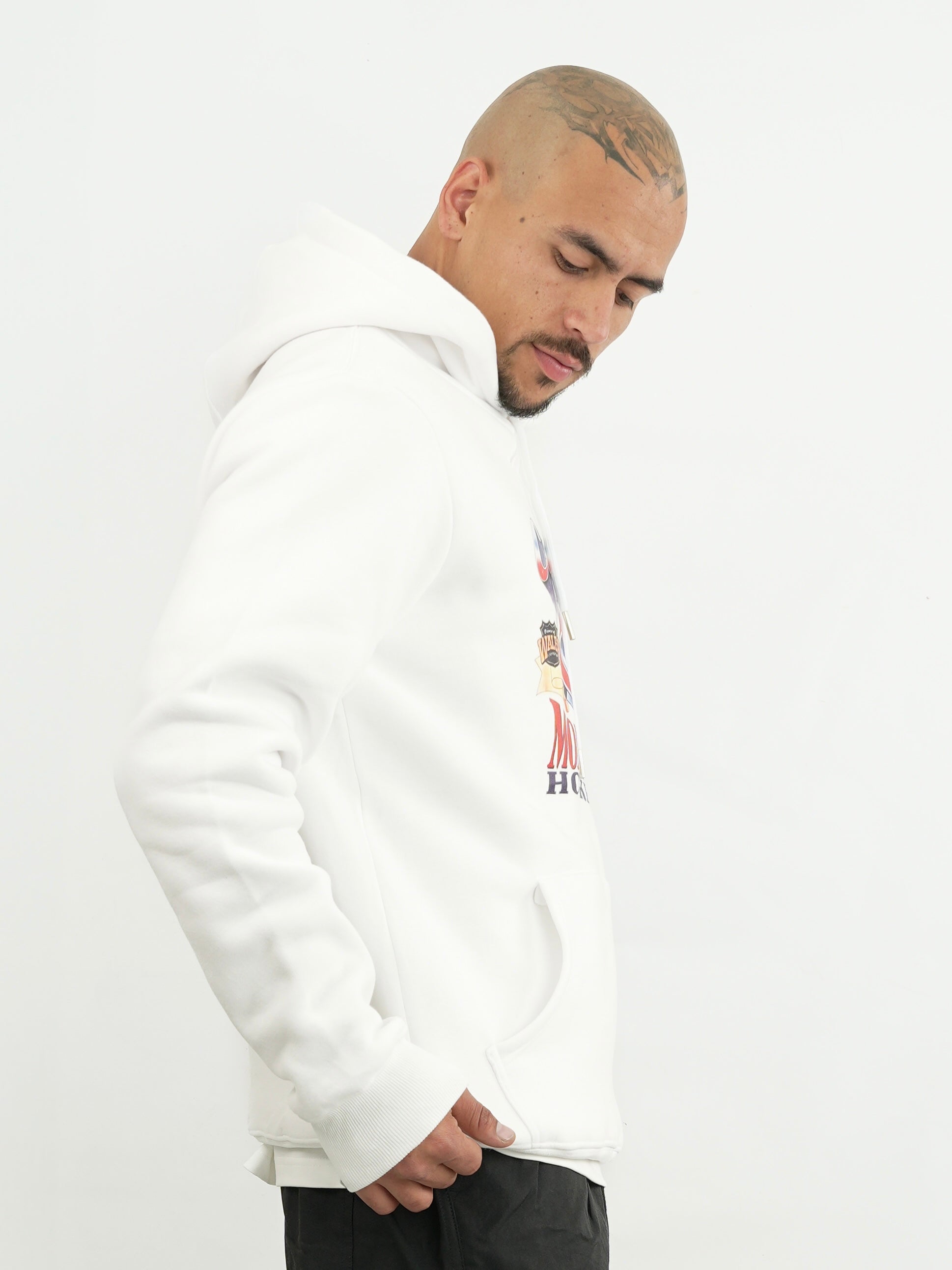 HODDIE HOMBRE FSA043 BLANCO