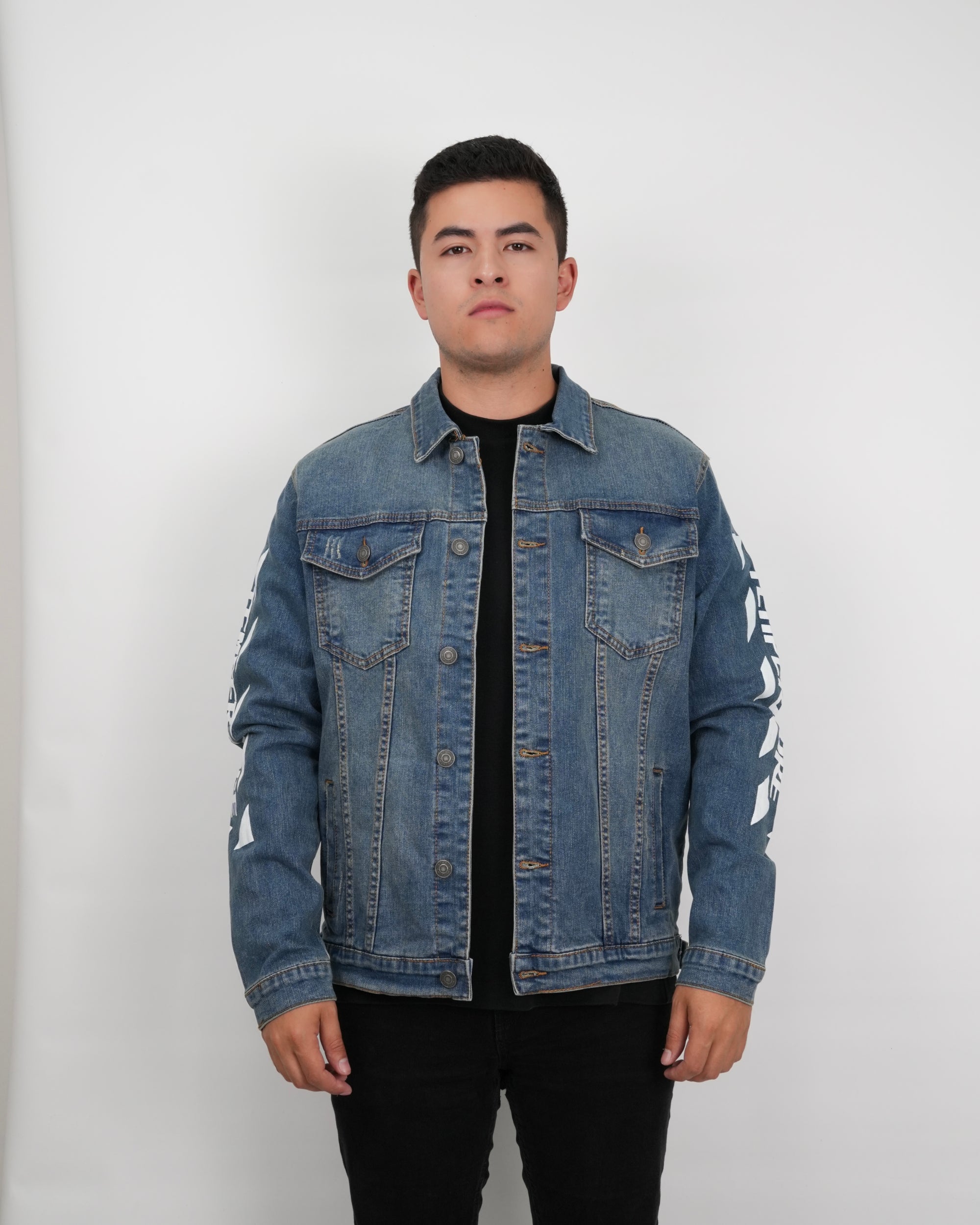 CHAQUETA DE JEAN VR038 AZUL.O
