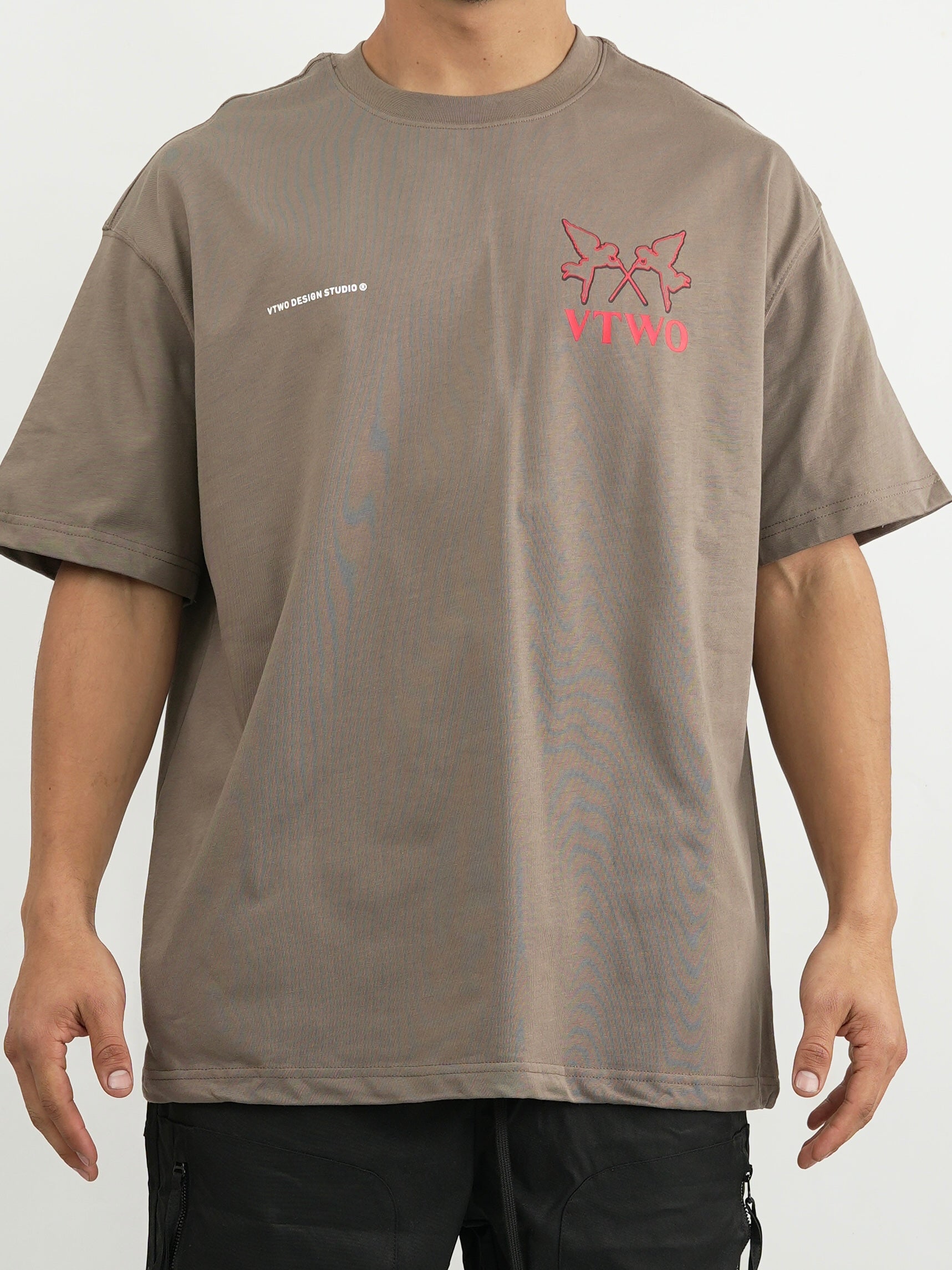 CAMISETA HOMBRE FCA007 CAFE