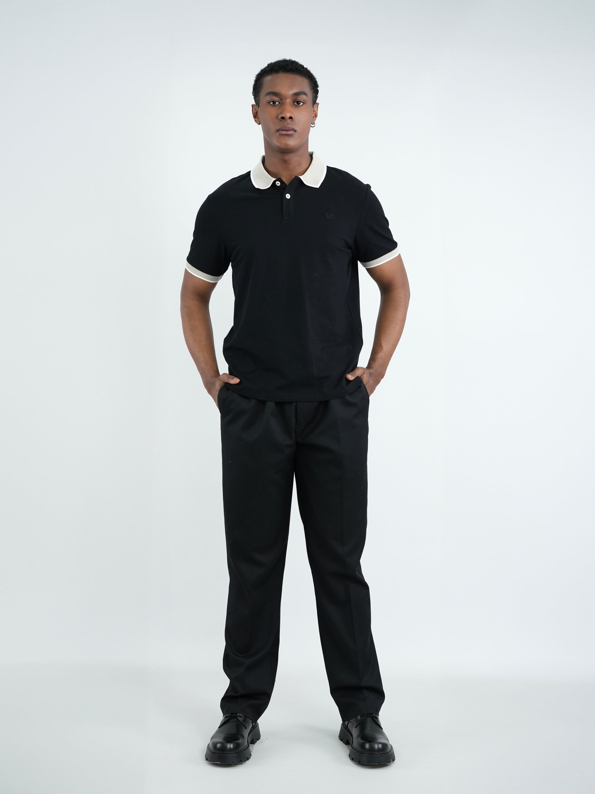 CAMISA HOMBRE CAP004 NEGRO