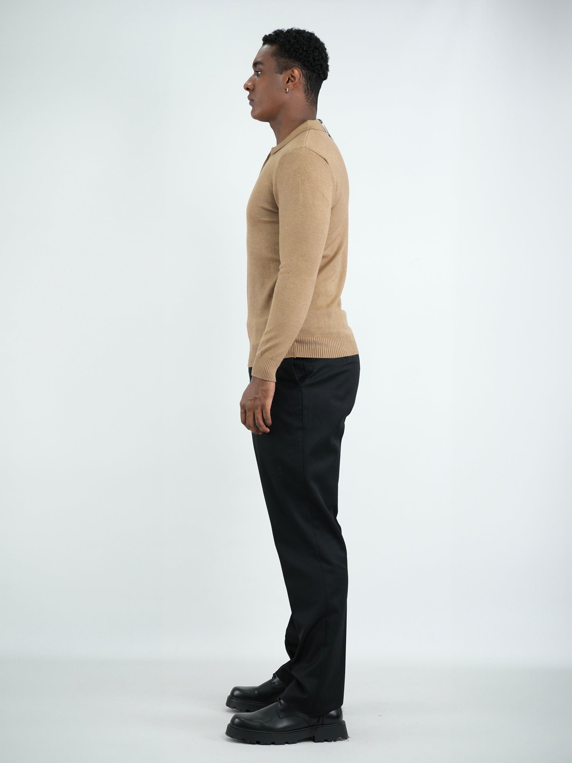 SUÉTER HOMBRE HISA008 CAFE