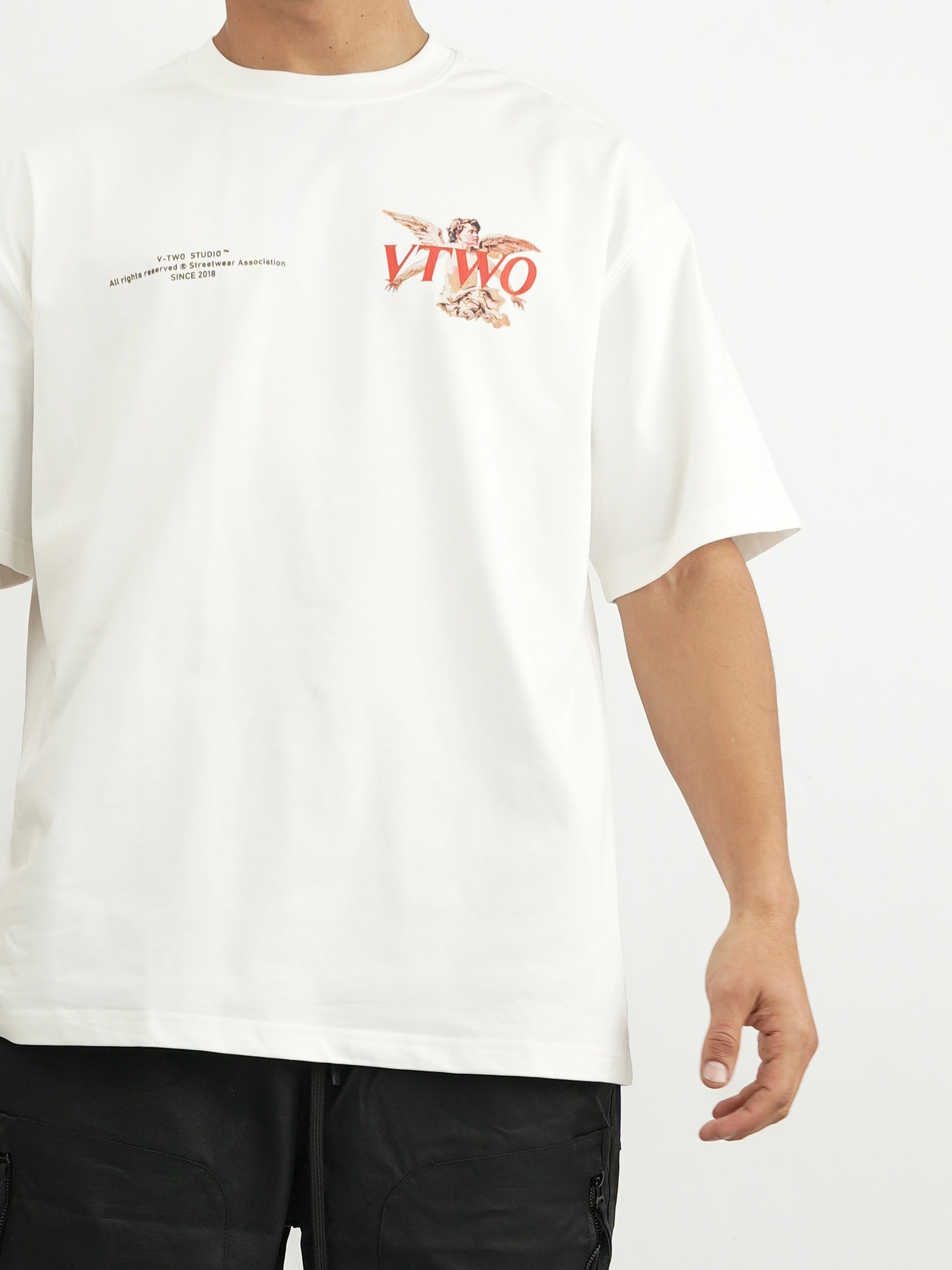 CAMISETA HOMBRE FCA014 BLANCO