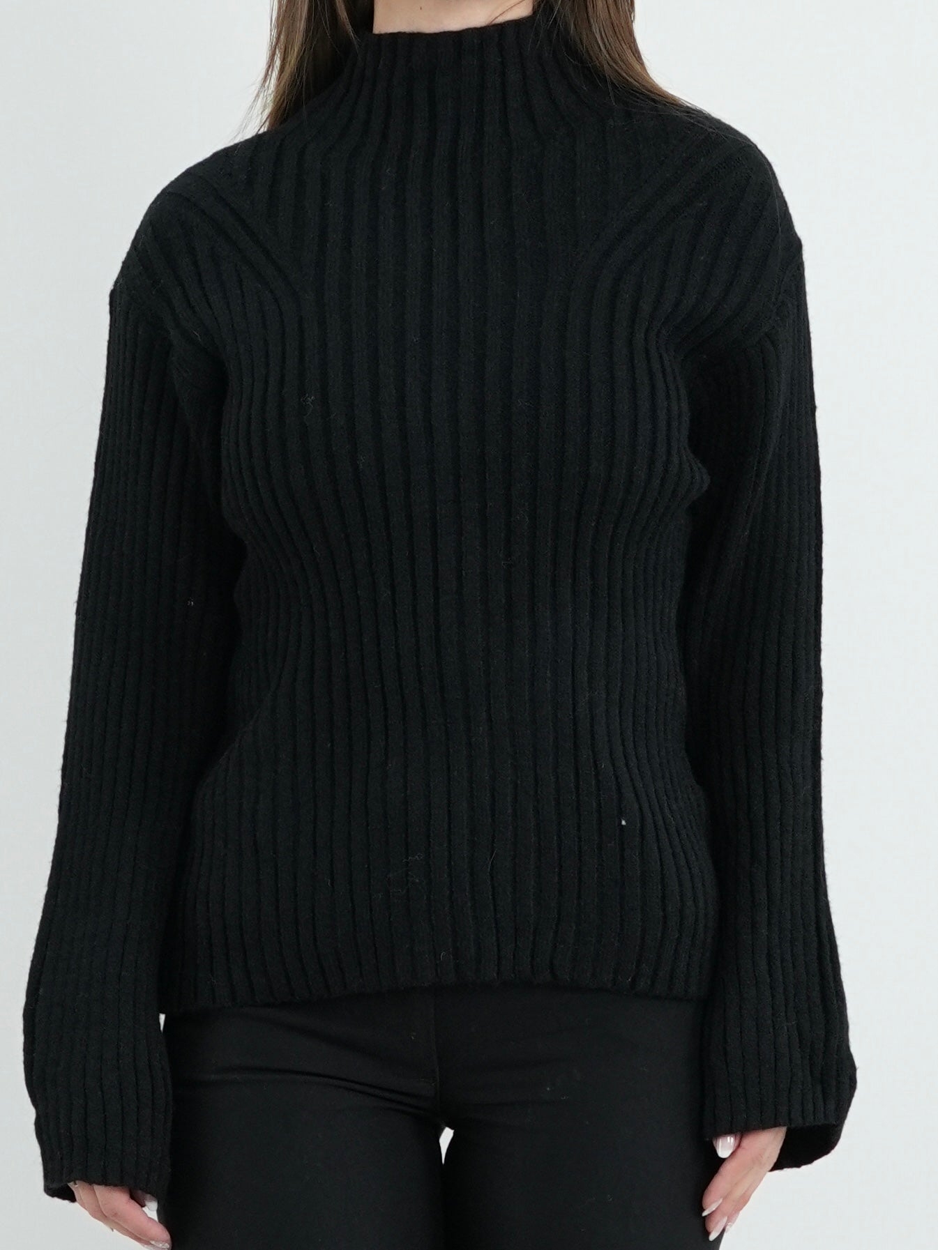 SUÉTER MUJER  MSA197 NEGRO