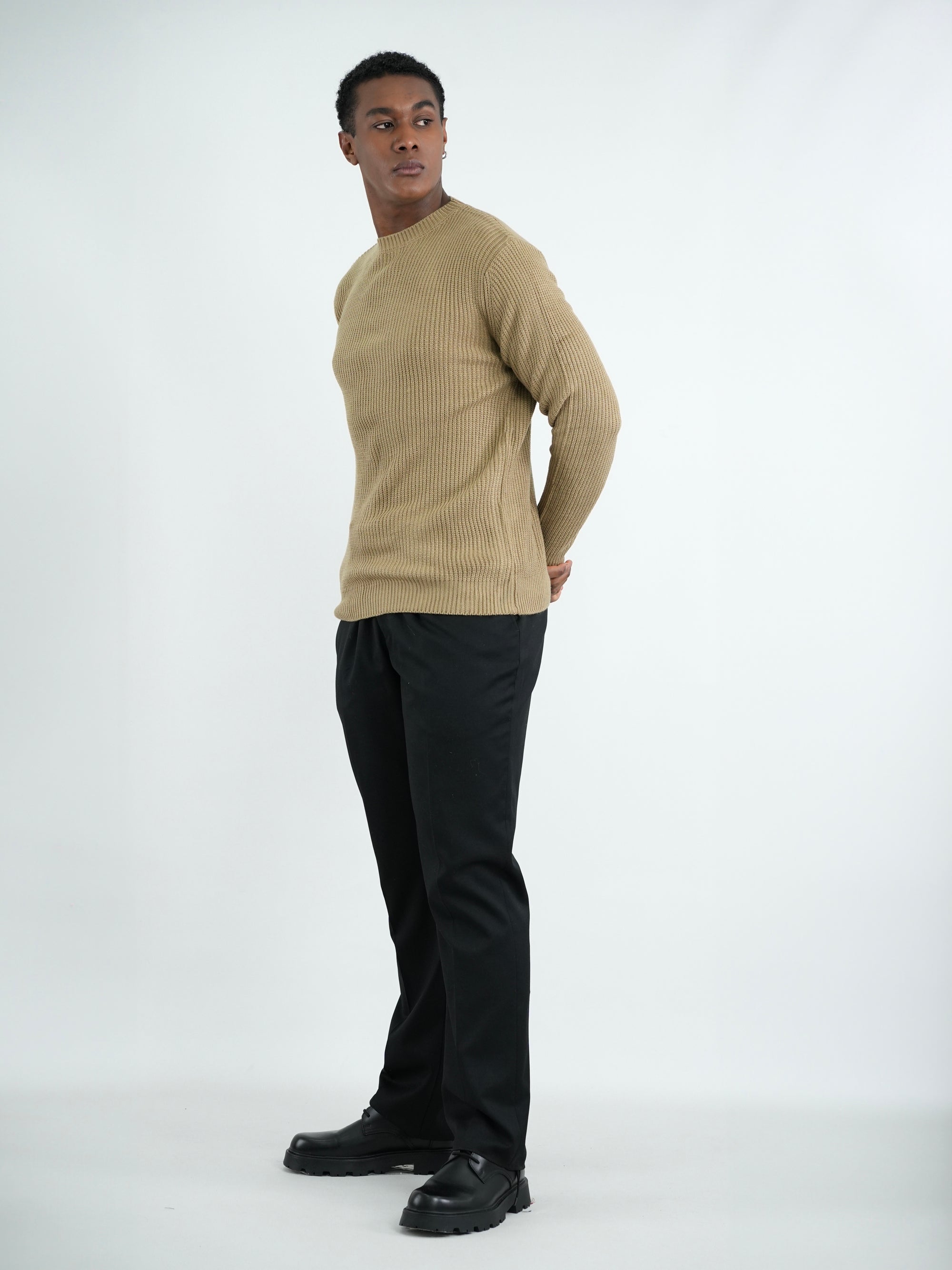 SACO HOMBRE HISA007 CAFE