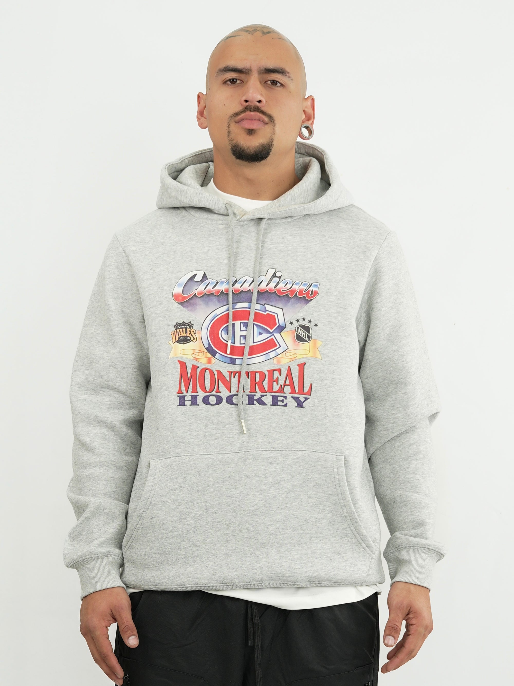 HODDIE HOMBRE FSA043 GRIS