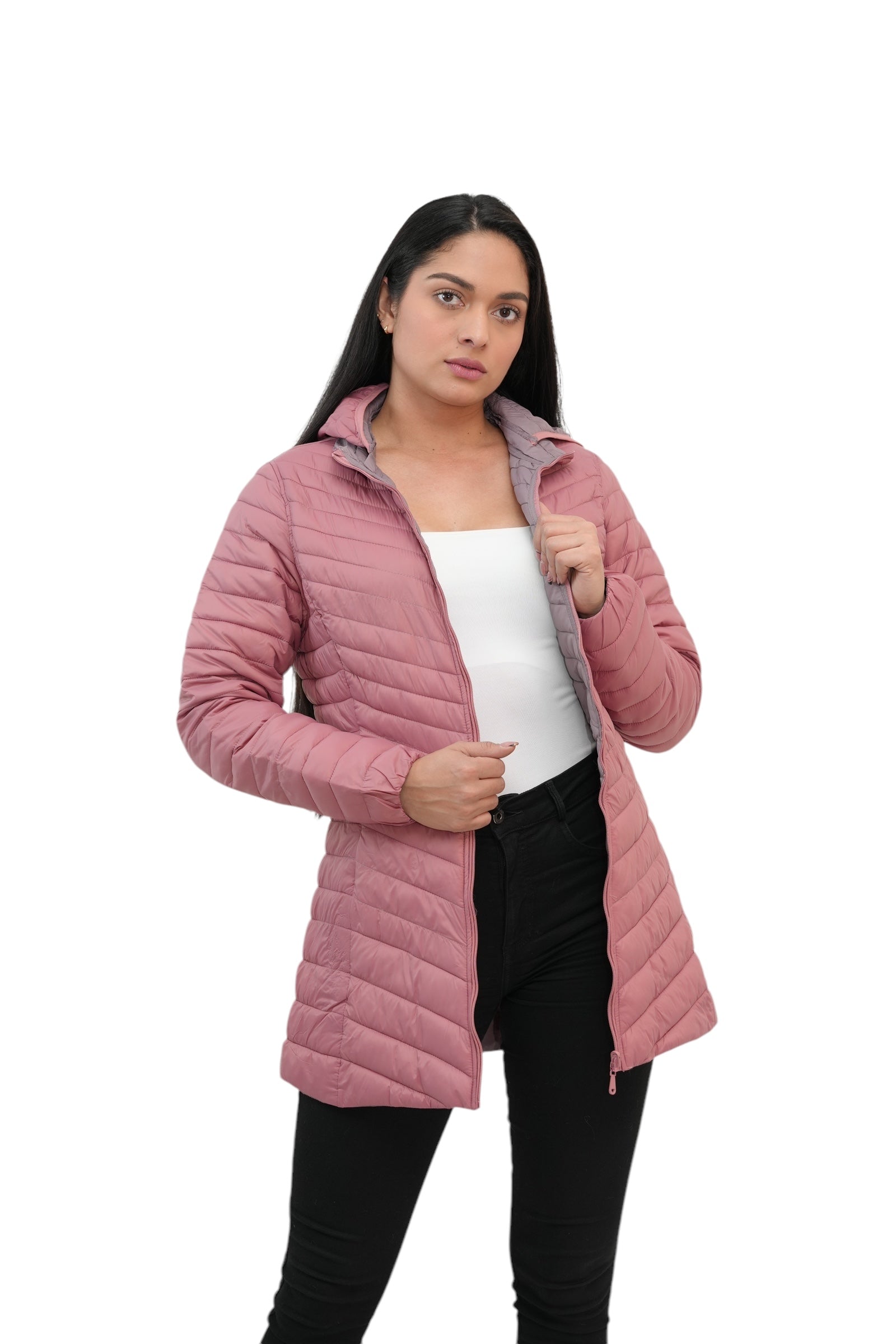 CHAQUETA FD044 LILA
