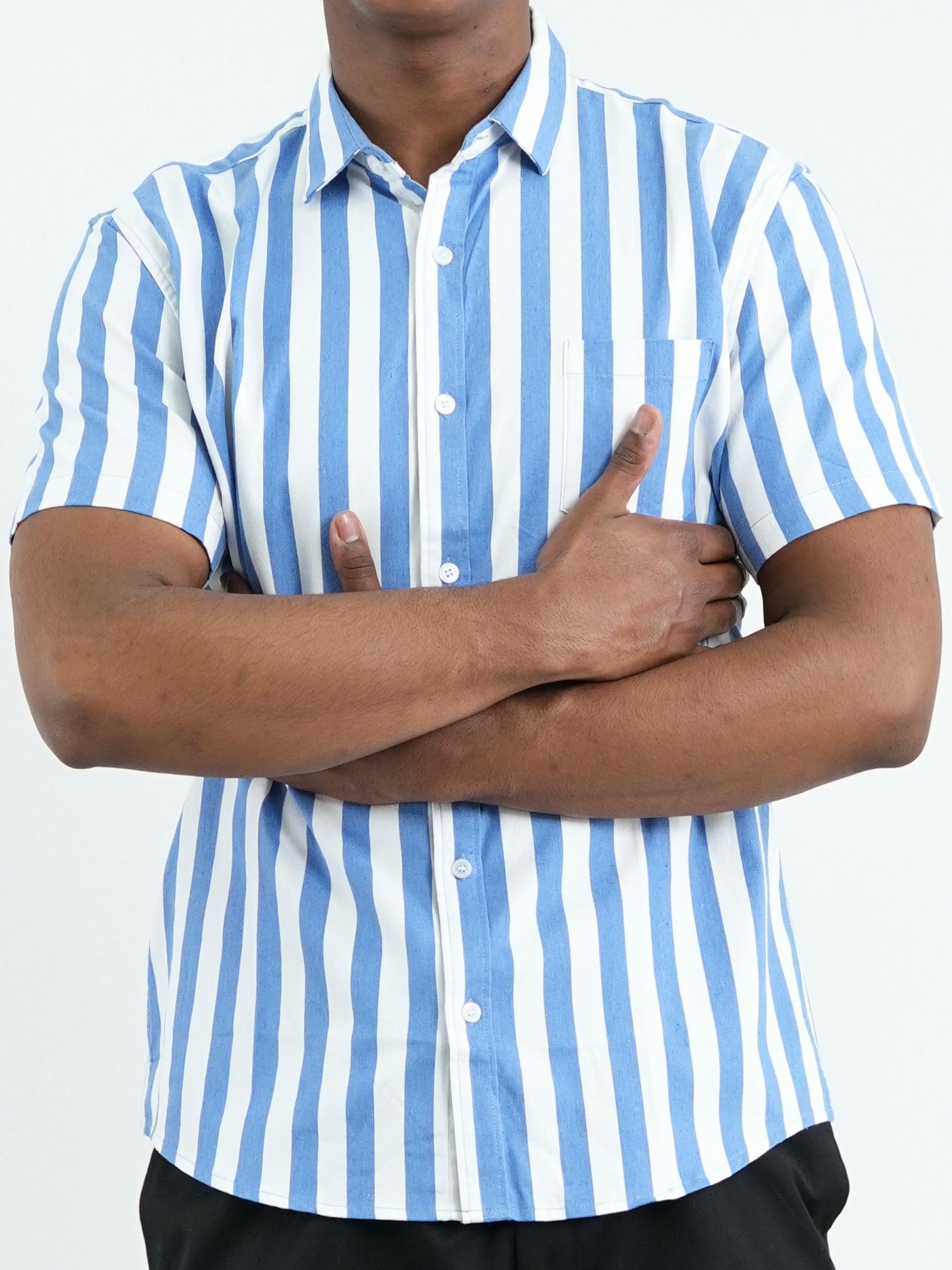 CAMISA HOMBRE FVRC002 AZUL