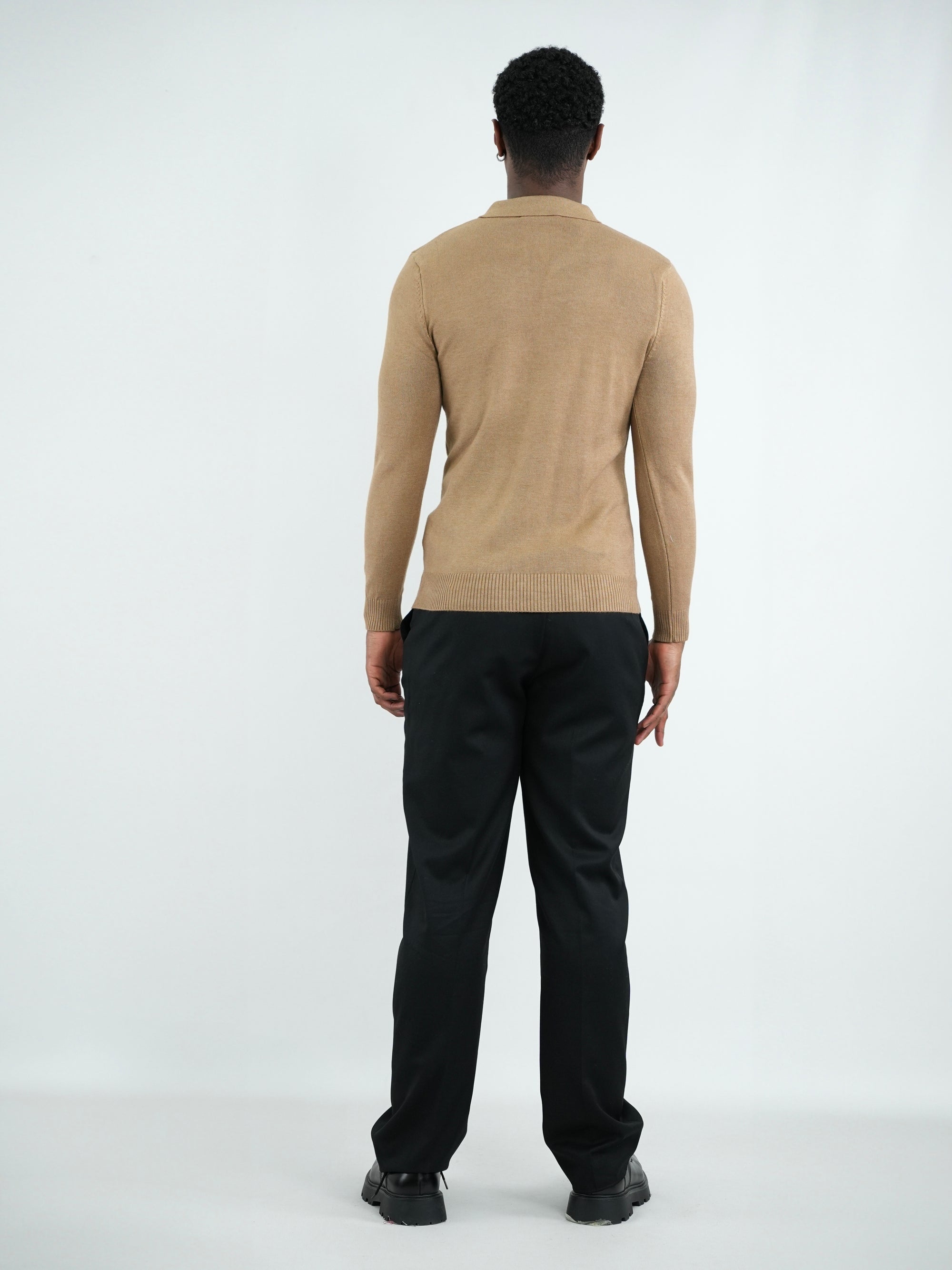 SUÉTER HOMBRE HISA008 CAFE
