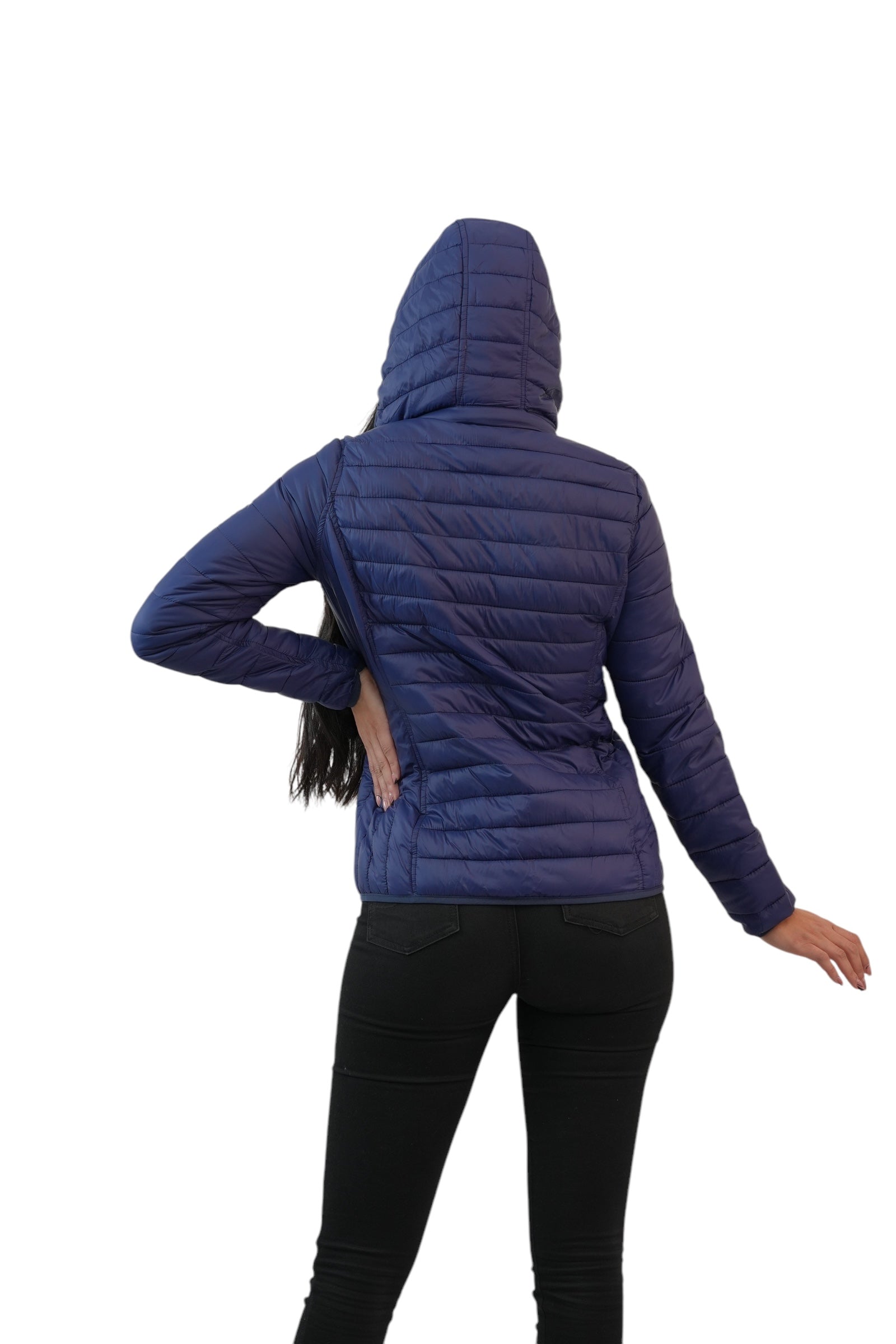 CHAQUETA SM031 AZUL-ROSA