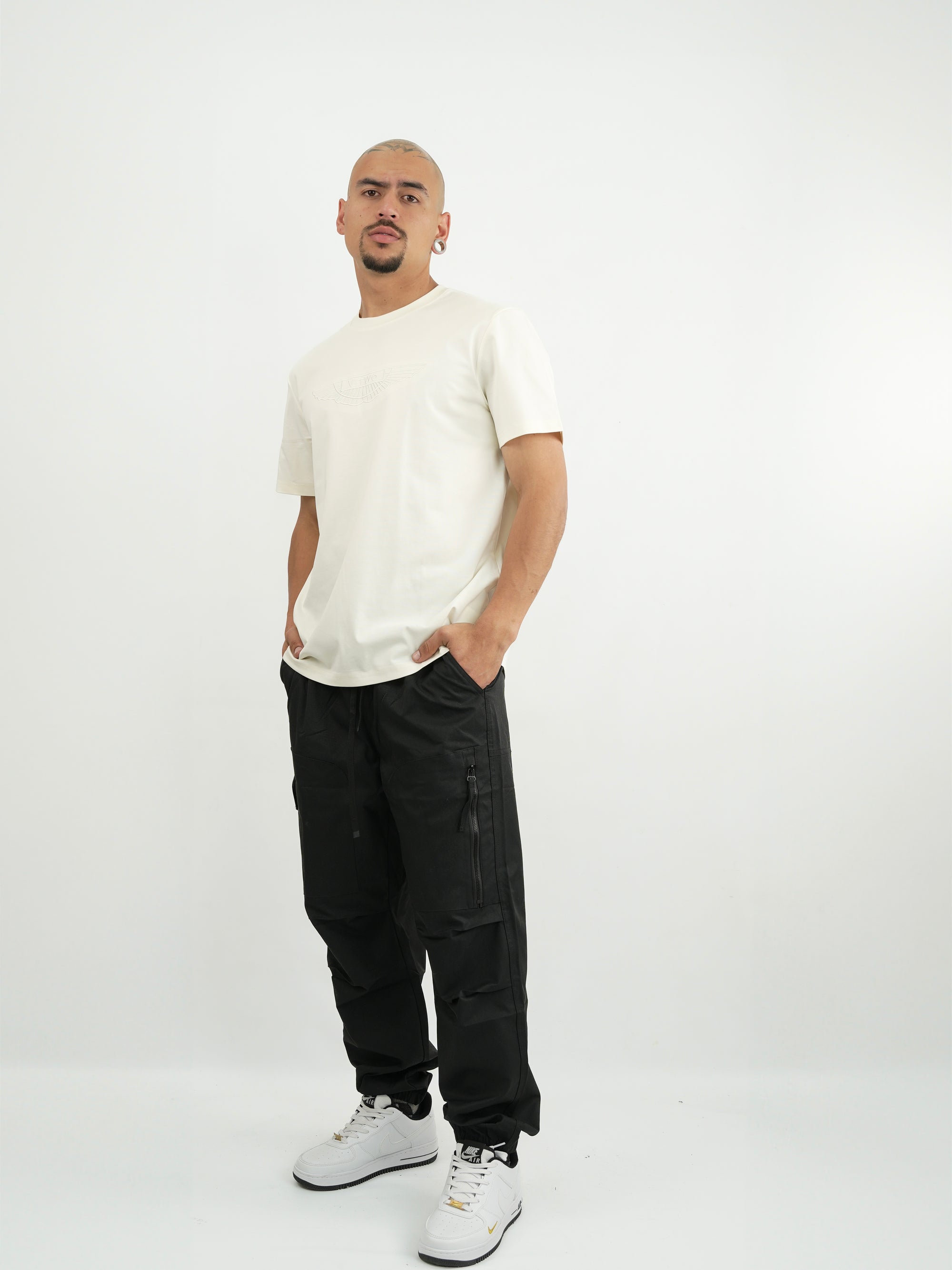 CAMISETA HOMBRE CA019 BLANCO