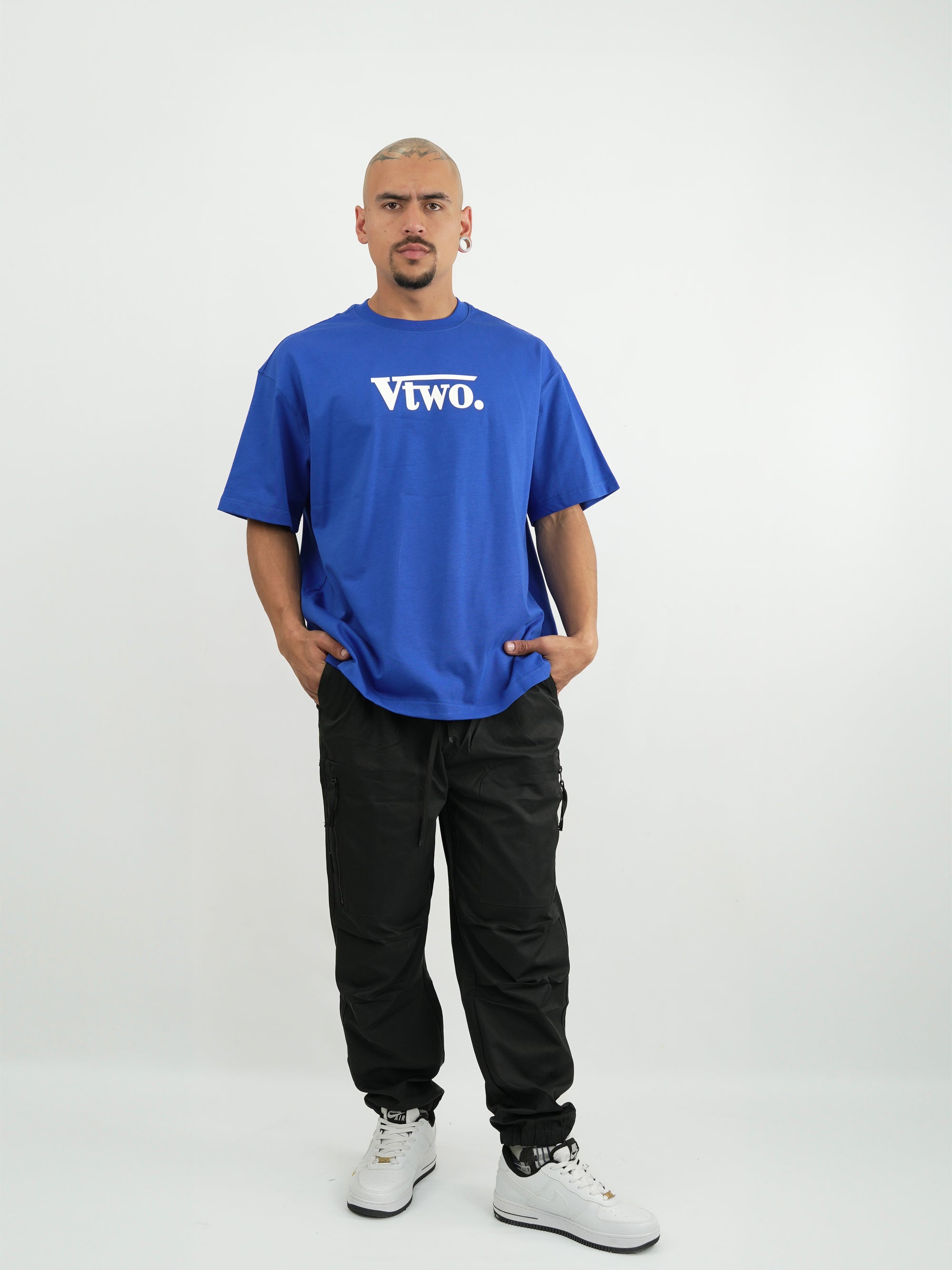 CAMISETA HOMBRE FCA010 AZUL