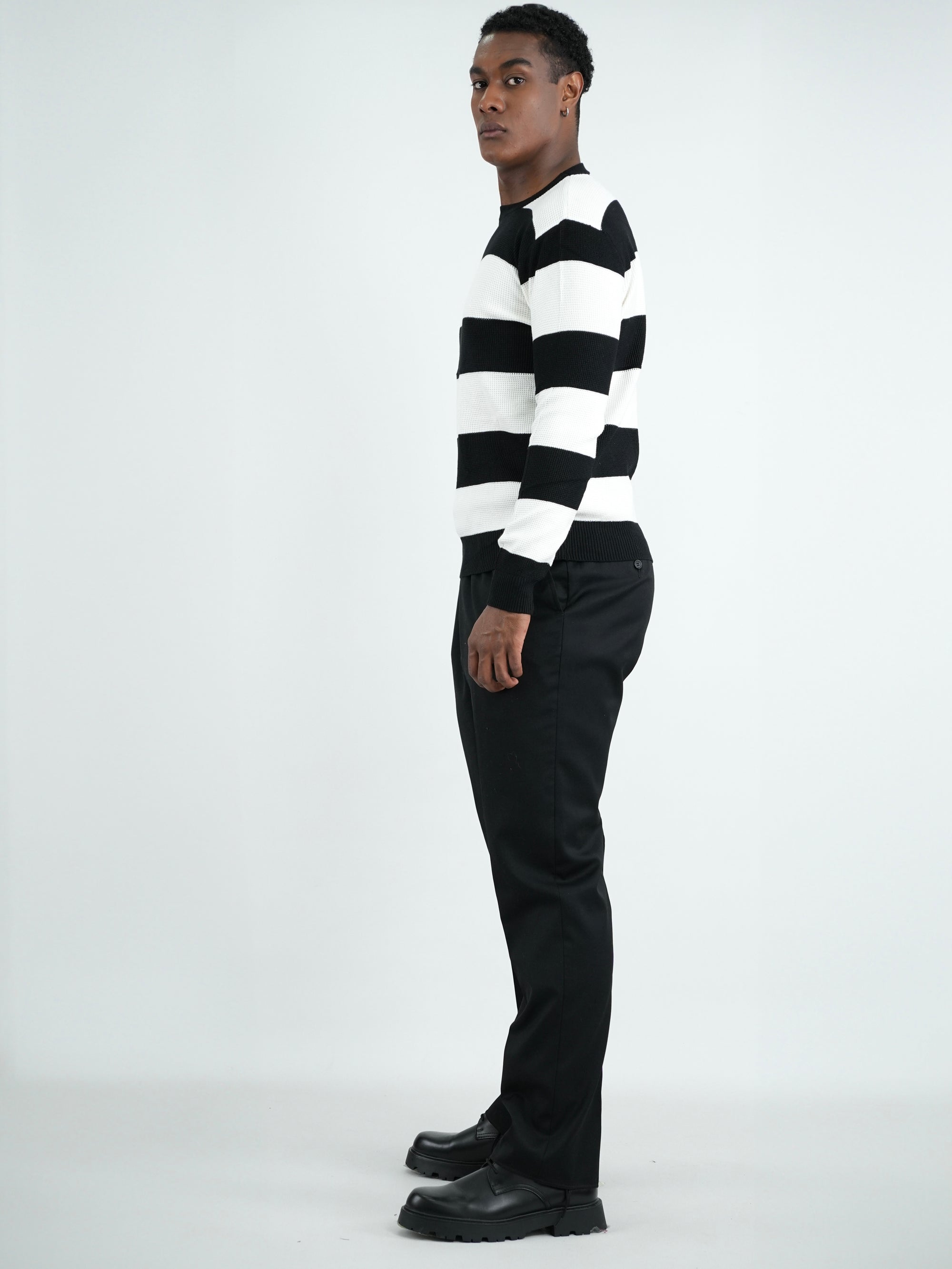 SACO HOMBRE HISA009 NEGRO