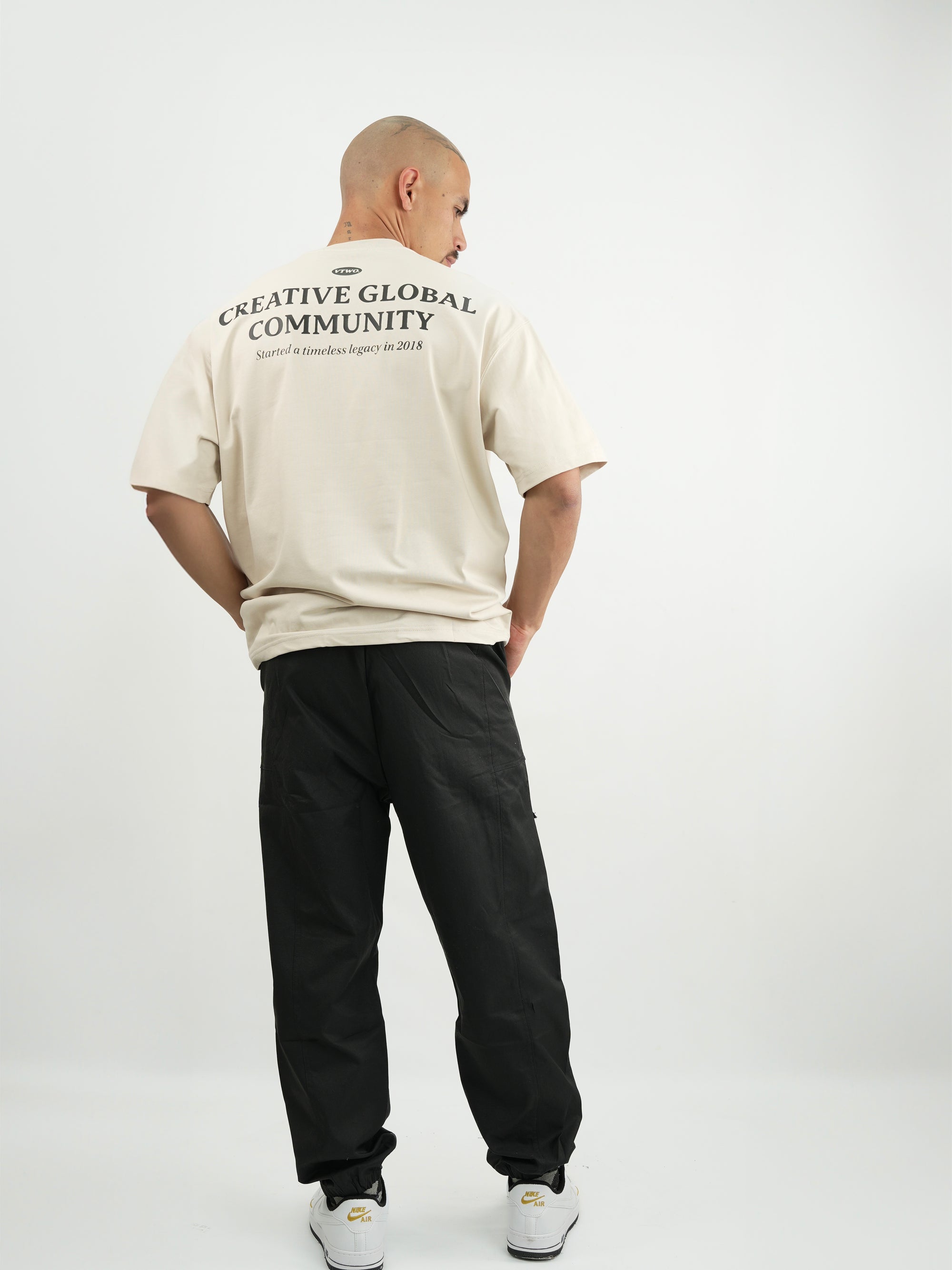 CAMISETA HOMBRE FCA015 KHAKI