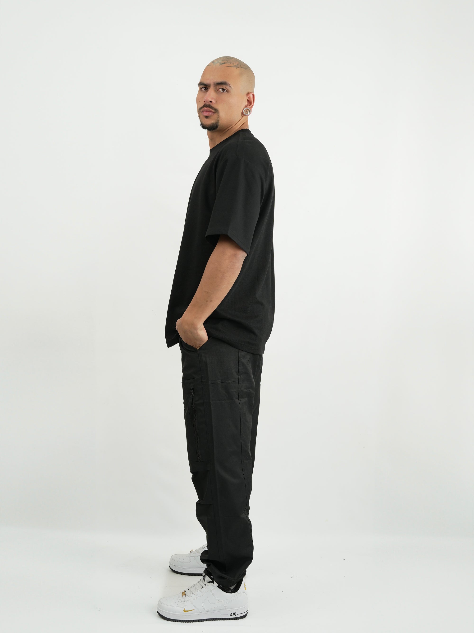CAMISETA HOMBRE CHCA001 NEGRO