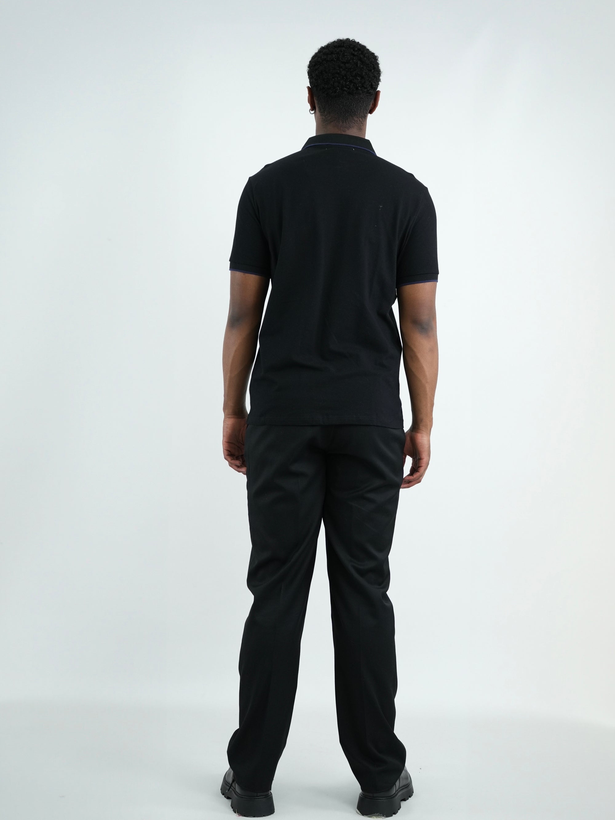 CAMISA HOMBRE CAP003 NEGRO