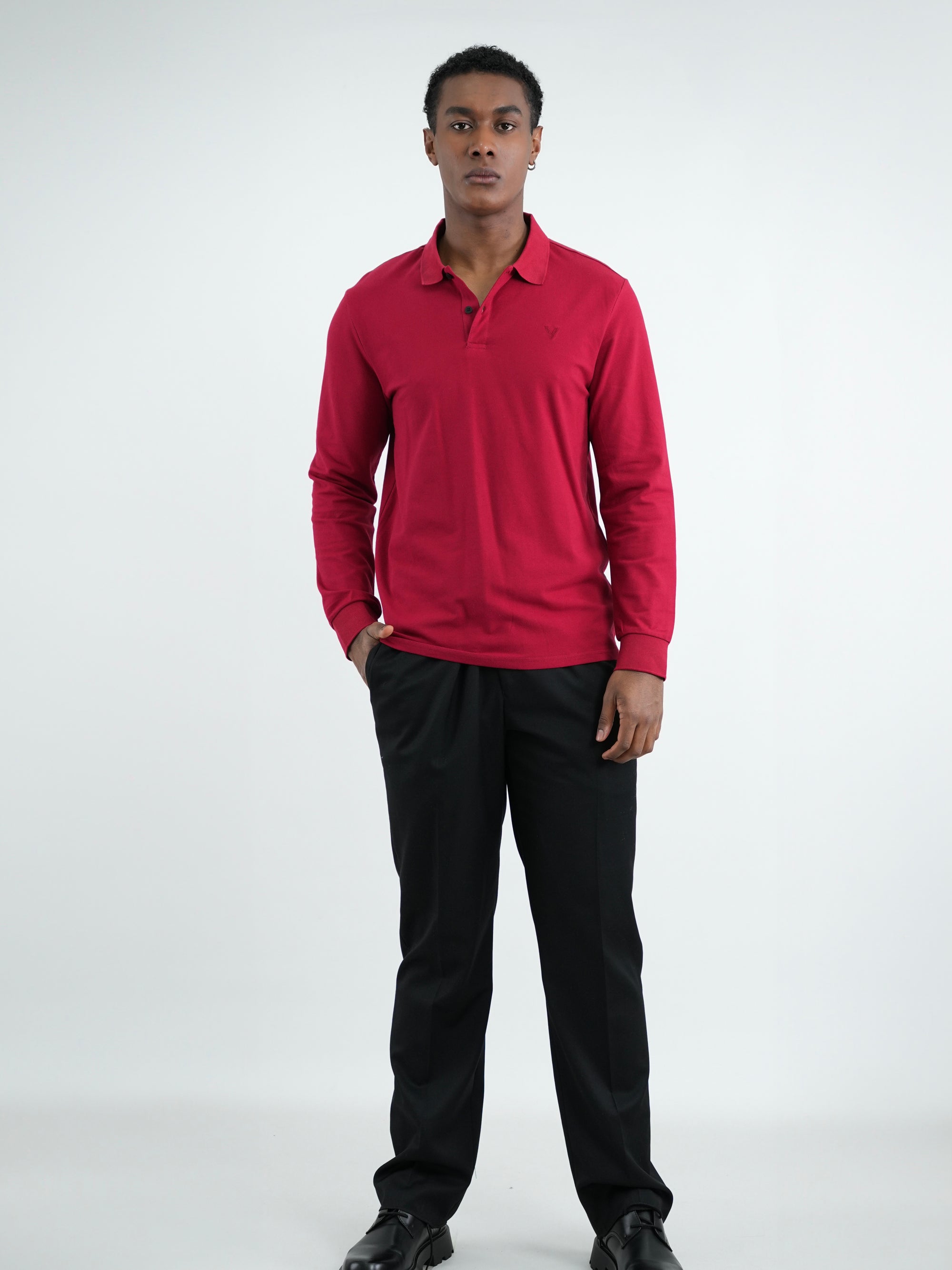 CAMISA HOMBRE CAP009 ROJO