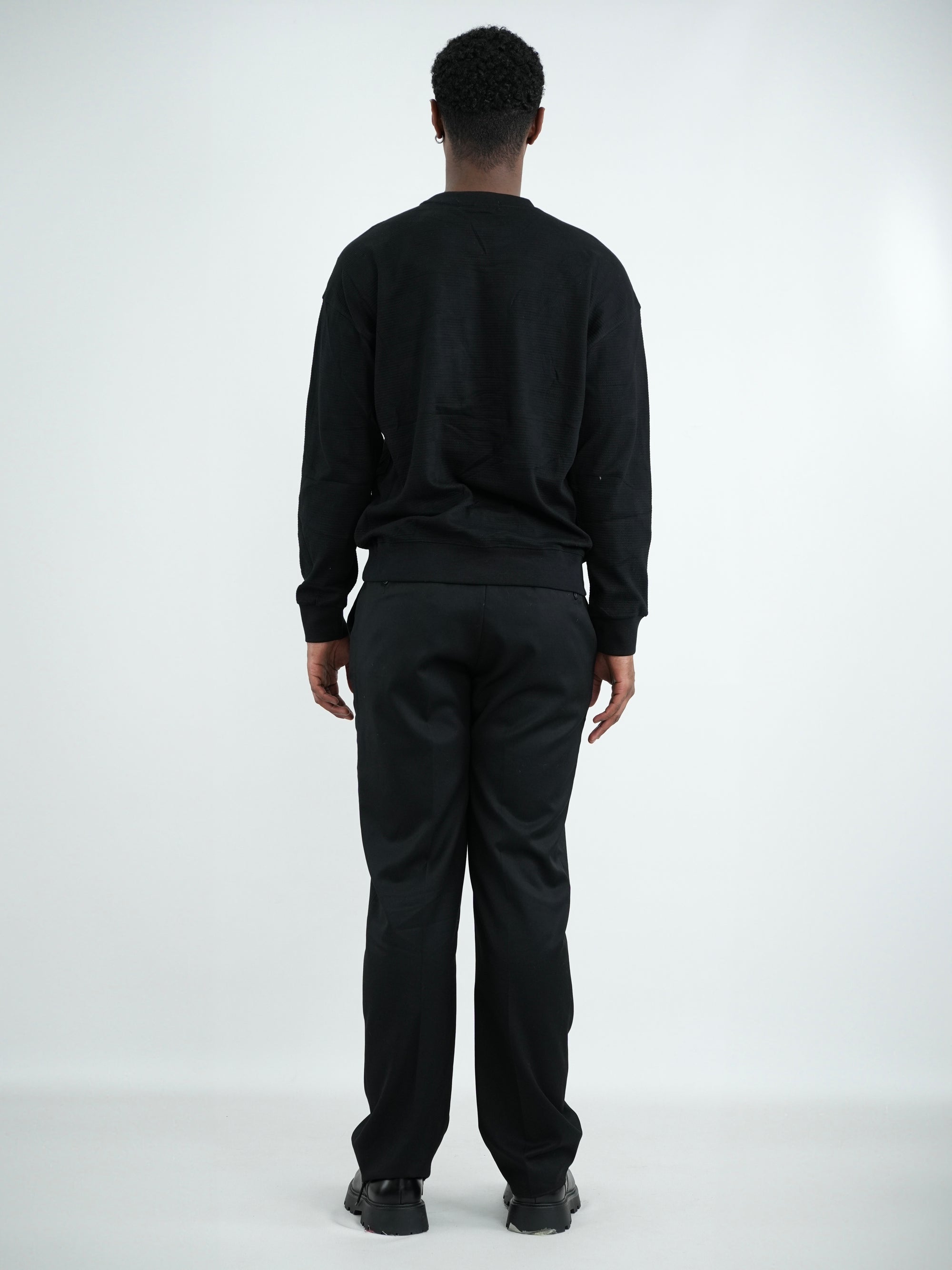 SUETER HOMBRE ANCA001 NEGRO
