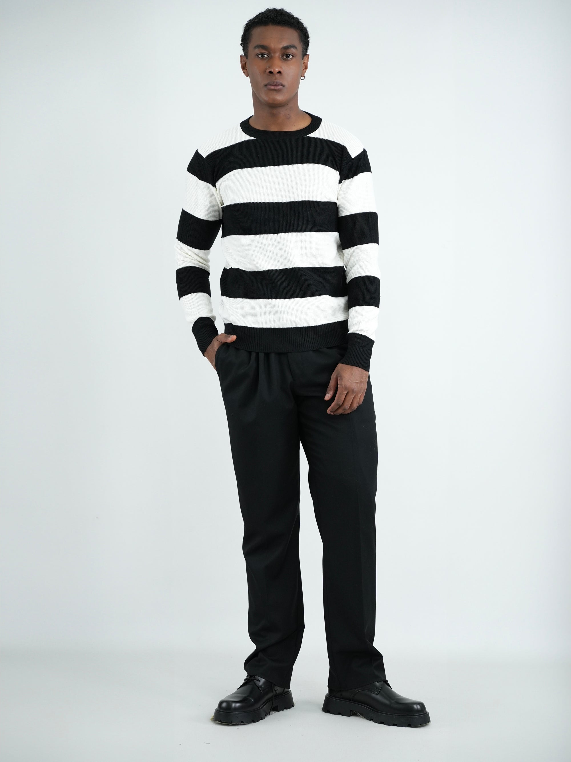 SACO HOMBRE HISA009 NEGRO