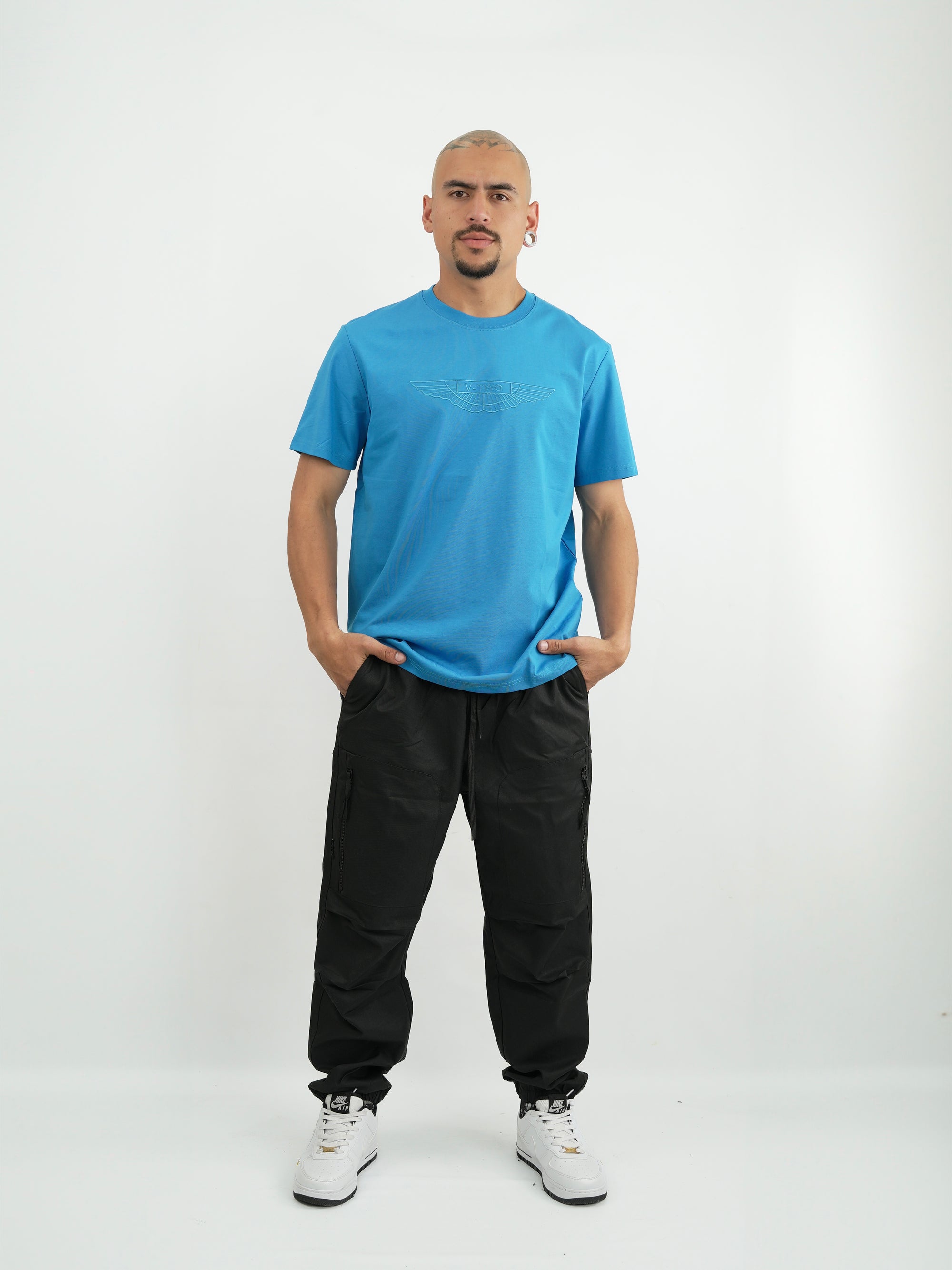 CAMISETA HOMBRE CA019 AZUL