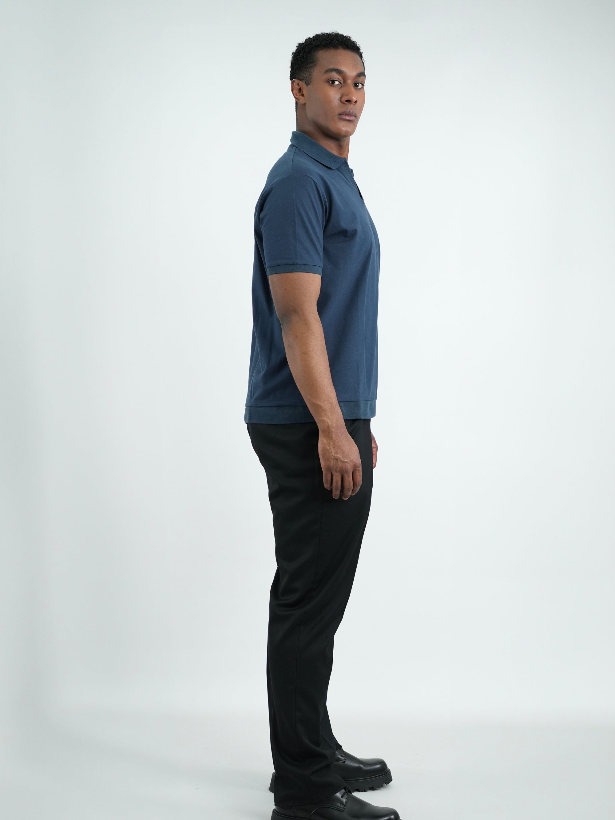 CAMISA HOMBRE CAP007 AZUL