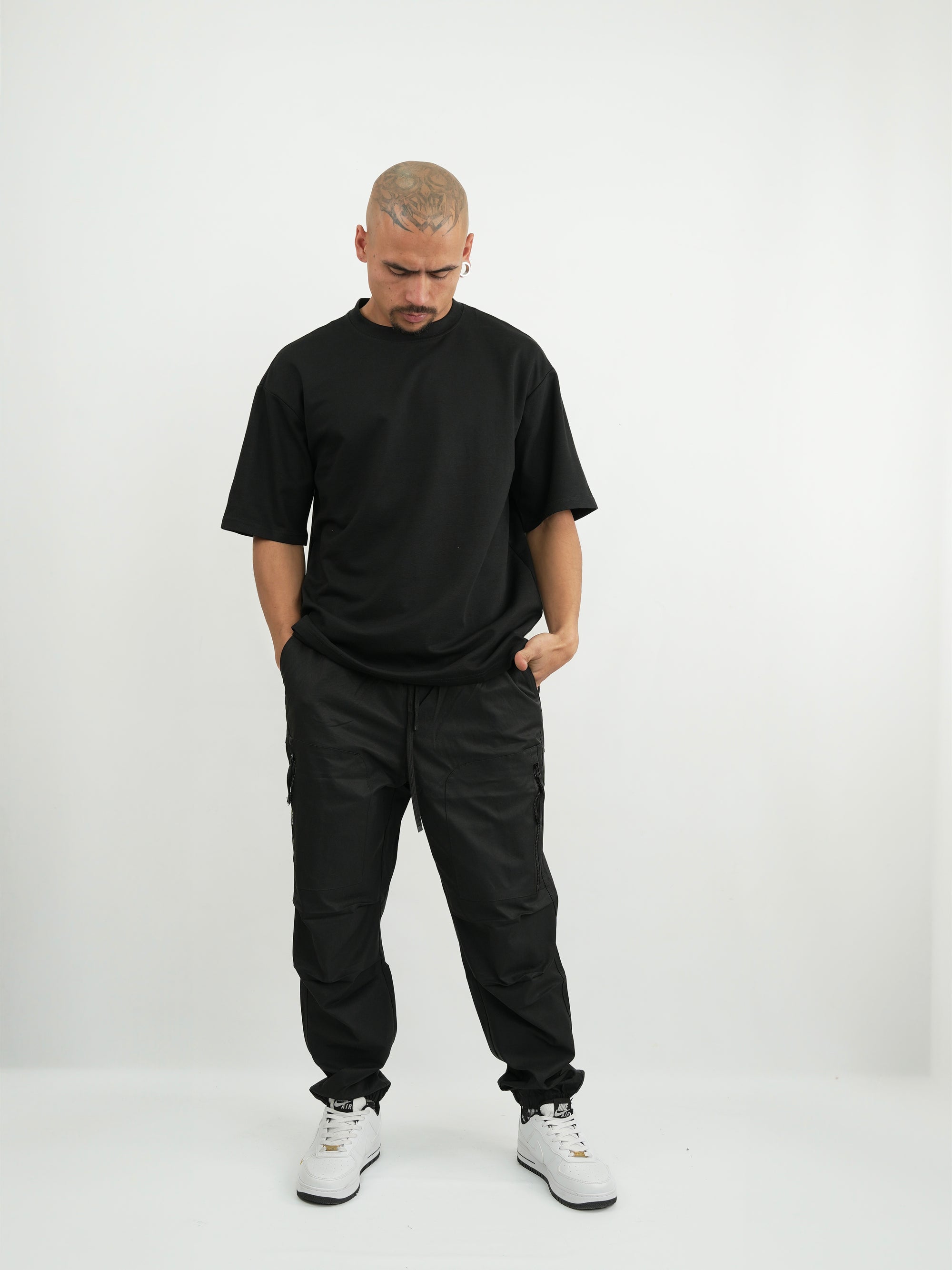 CAMISETA HOMBRE CHCA001 NEGRO