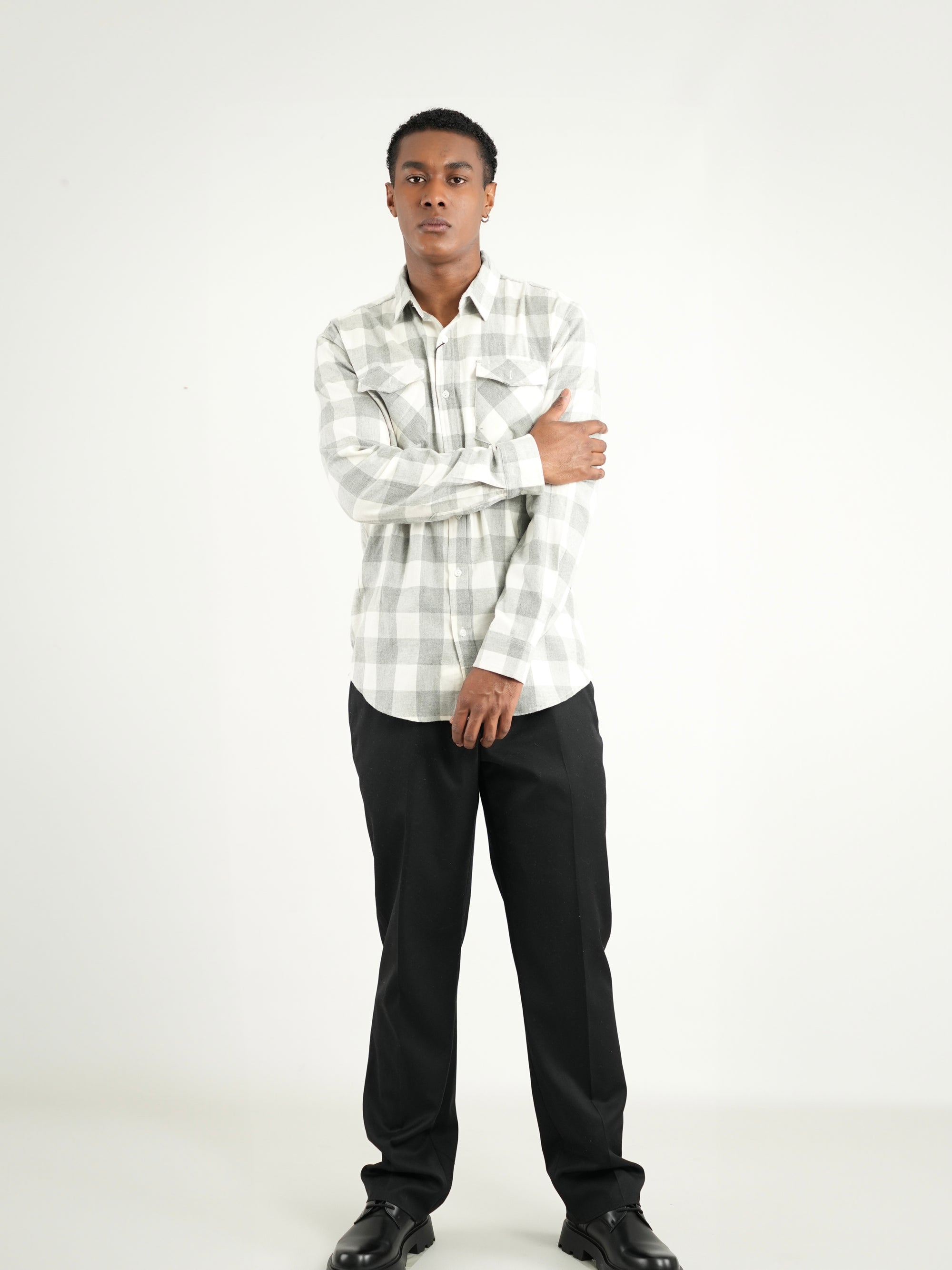 CAMISA HOMBRE FVR001 GRIS