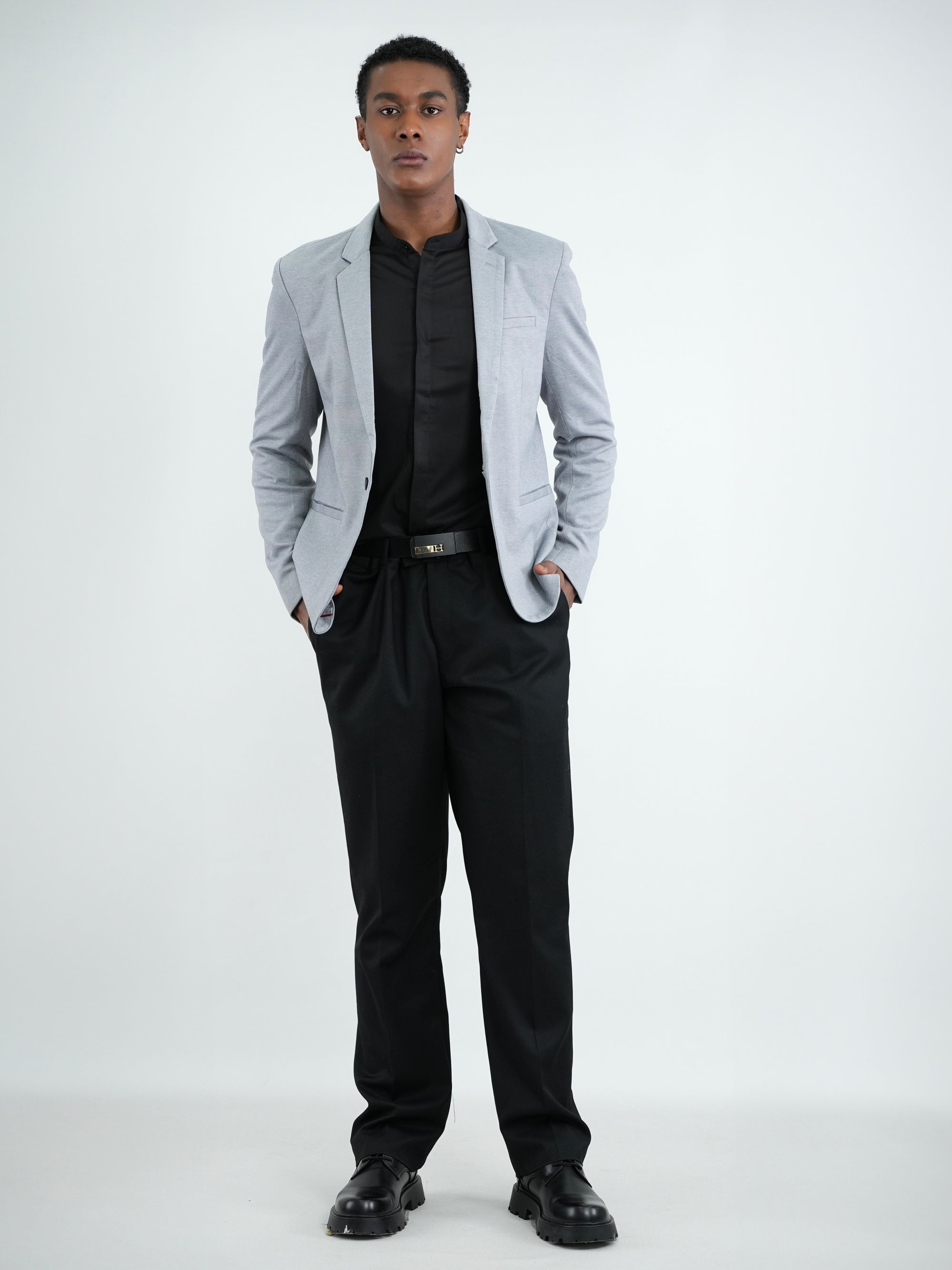 BLAZER HOMBRE AM062 GRIS.C
