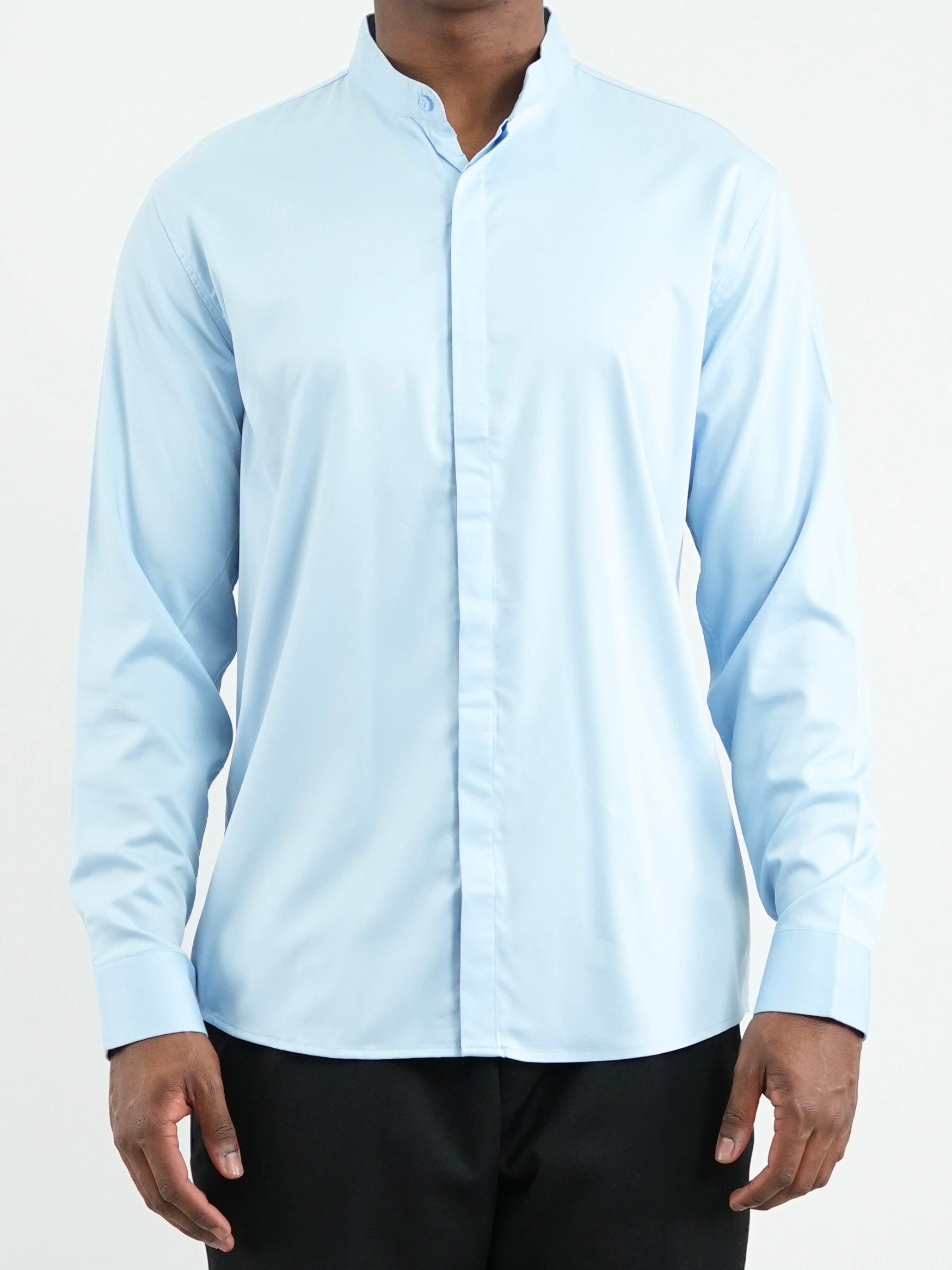 CAMISA HOMBRE FVR005 AZUL.C
