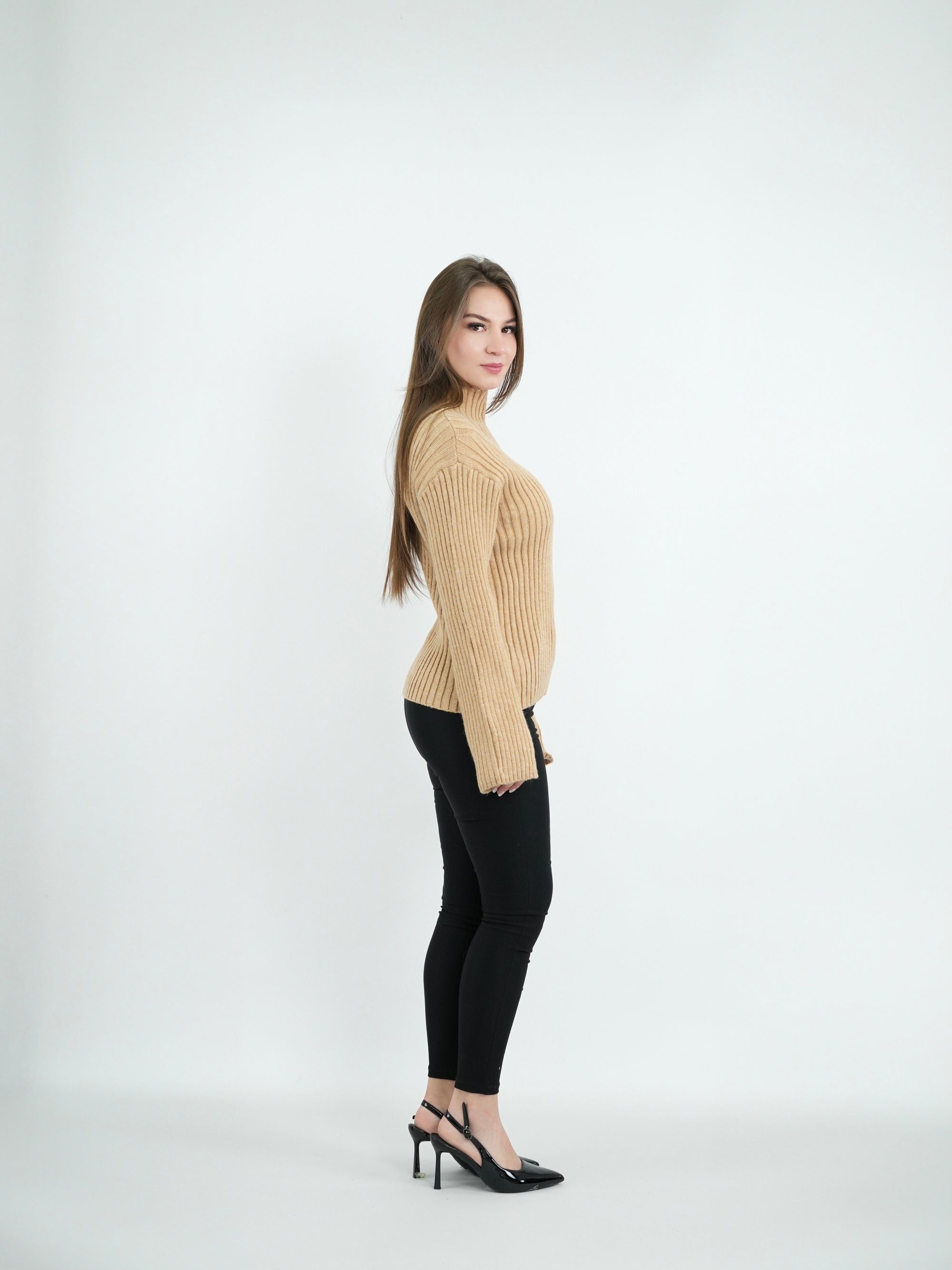 SUÉTER MUJER MSA197 CAFE