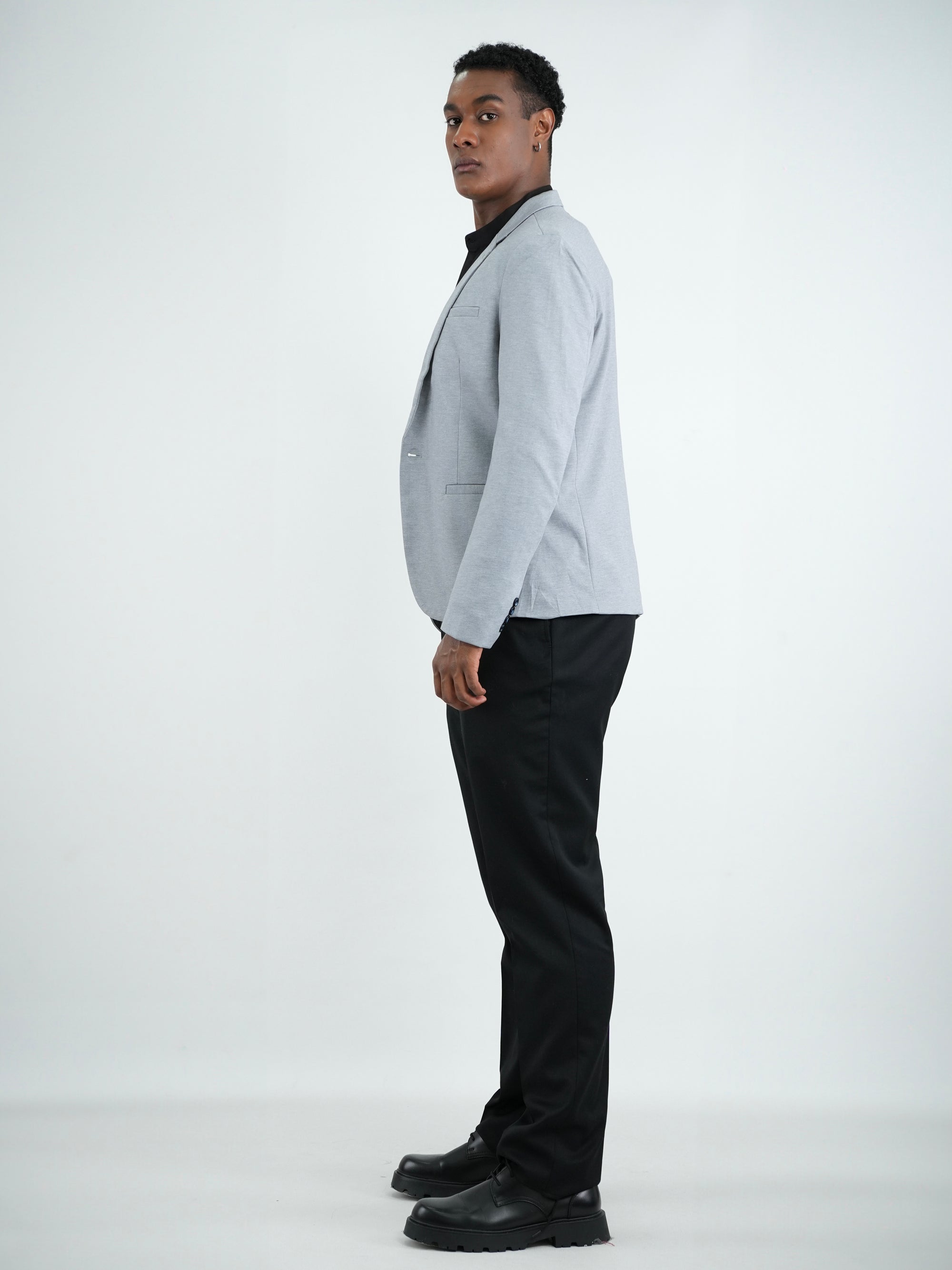 BLAZER HOMBRE AM062 GRIS.C