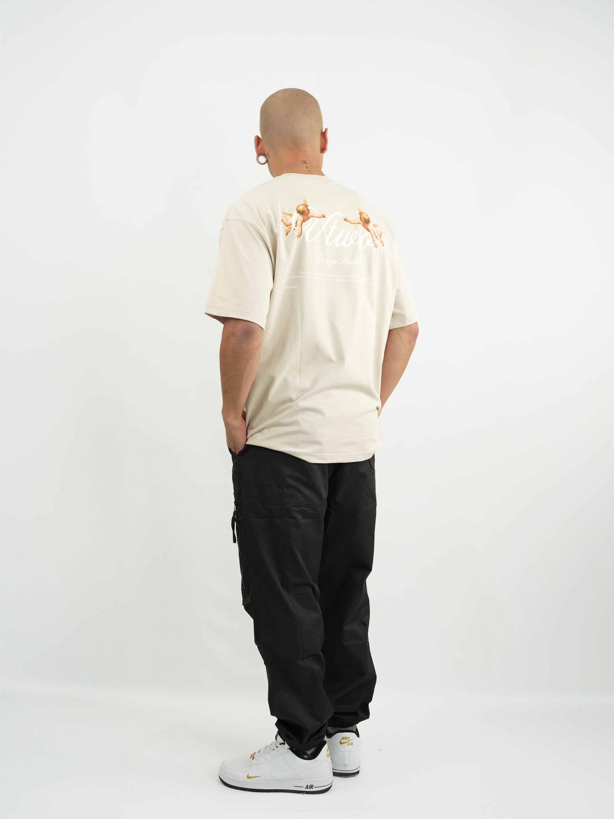 CAMISETA HOMBRE FCA013 KHAKI