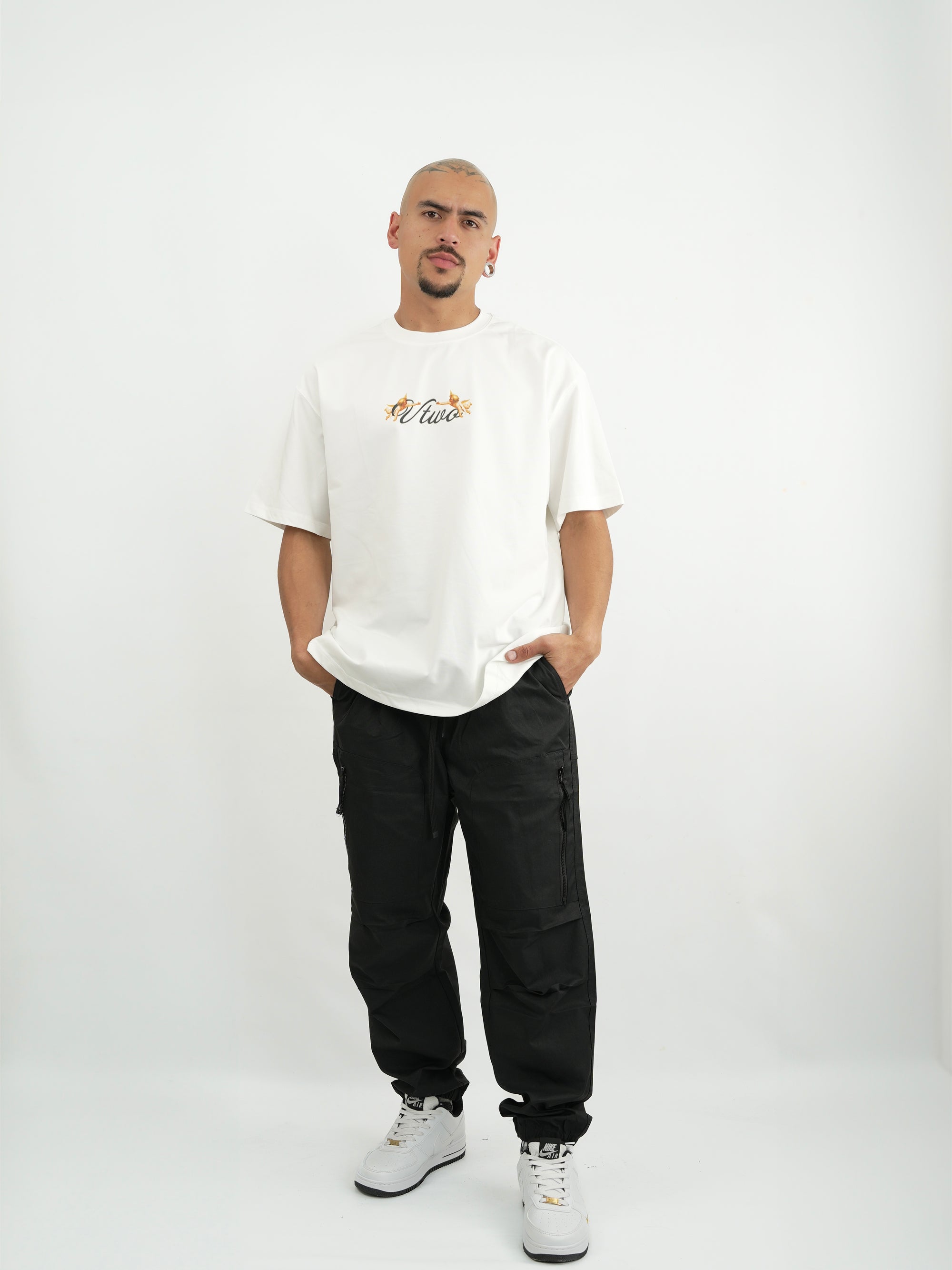 CAMISETA HOMBRE FCA013 BLANCO