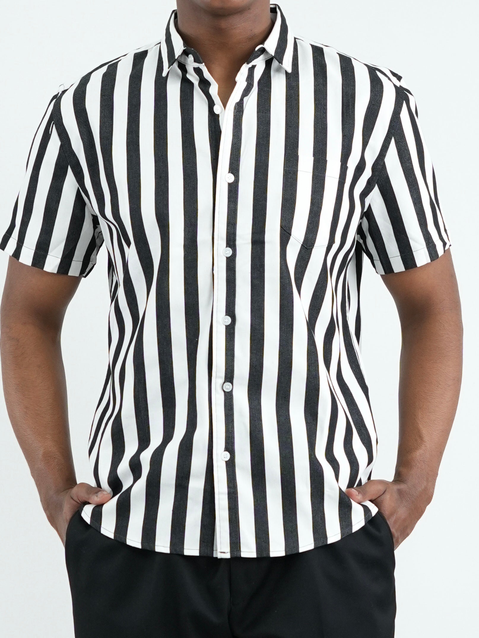 CAMISA HOMBRE FVRC002 NEGR