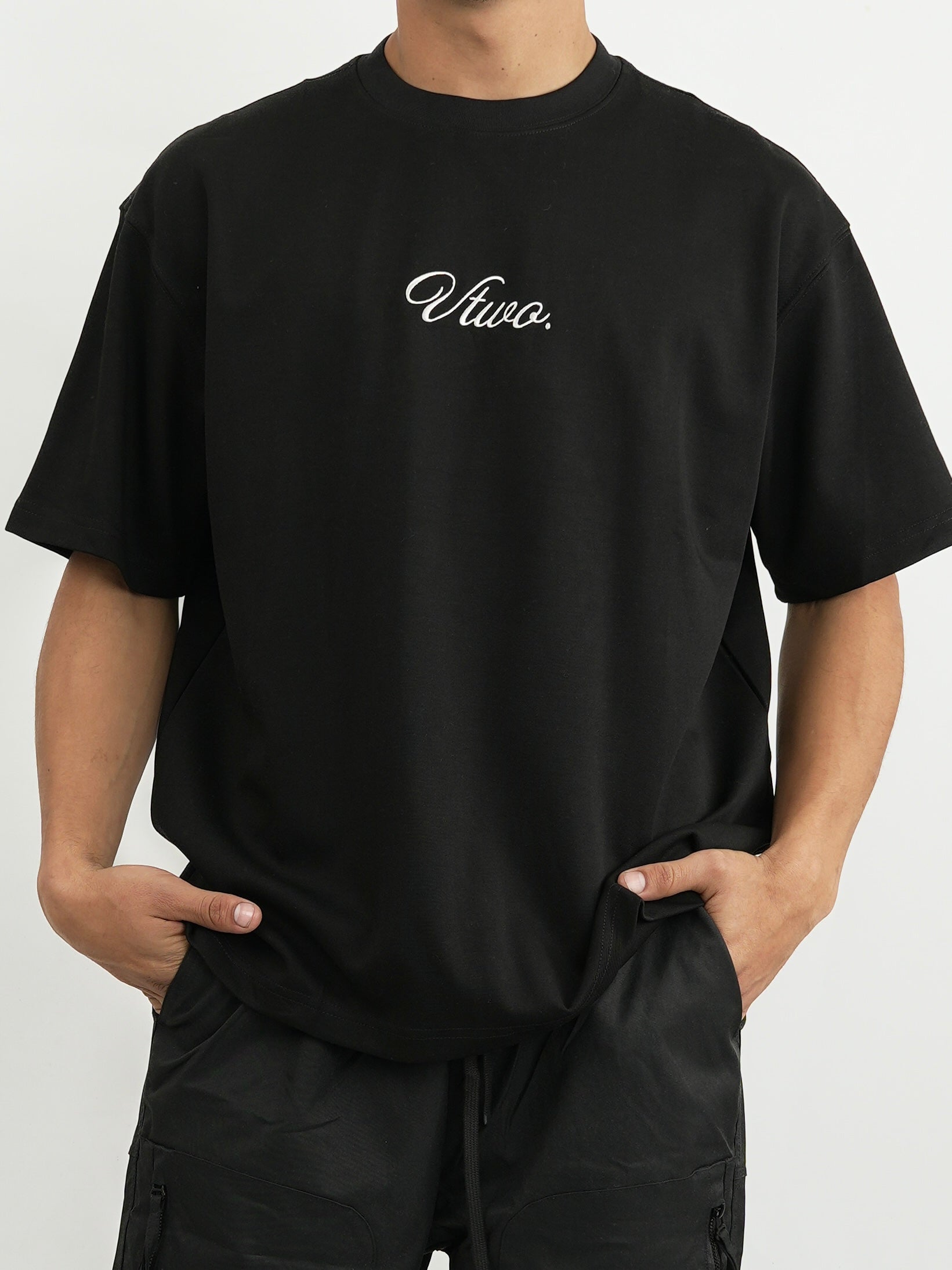 CAMISETA HOMBRE FCA003 NEGRO