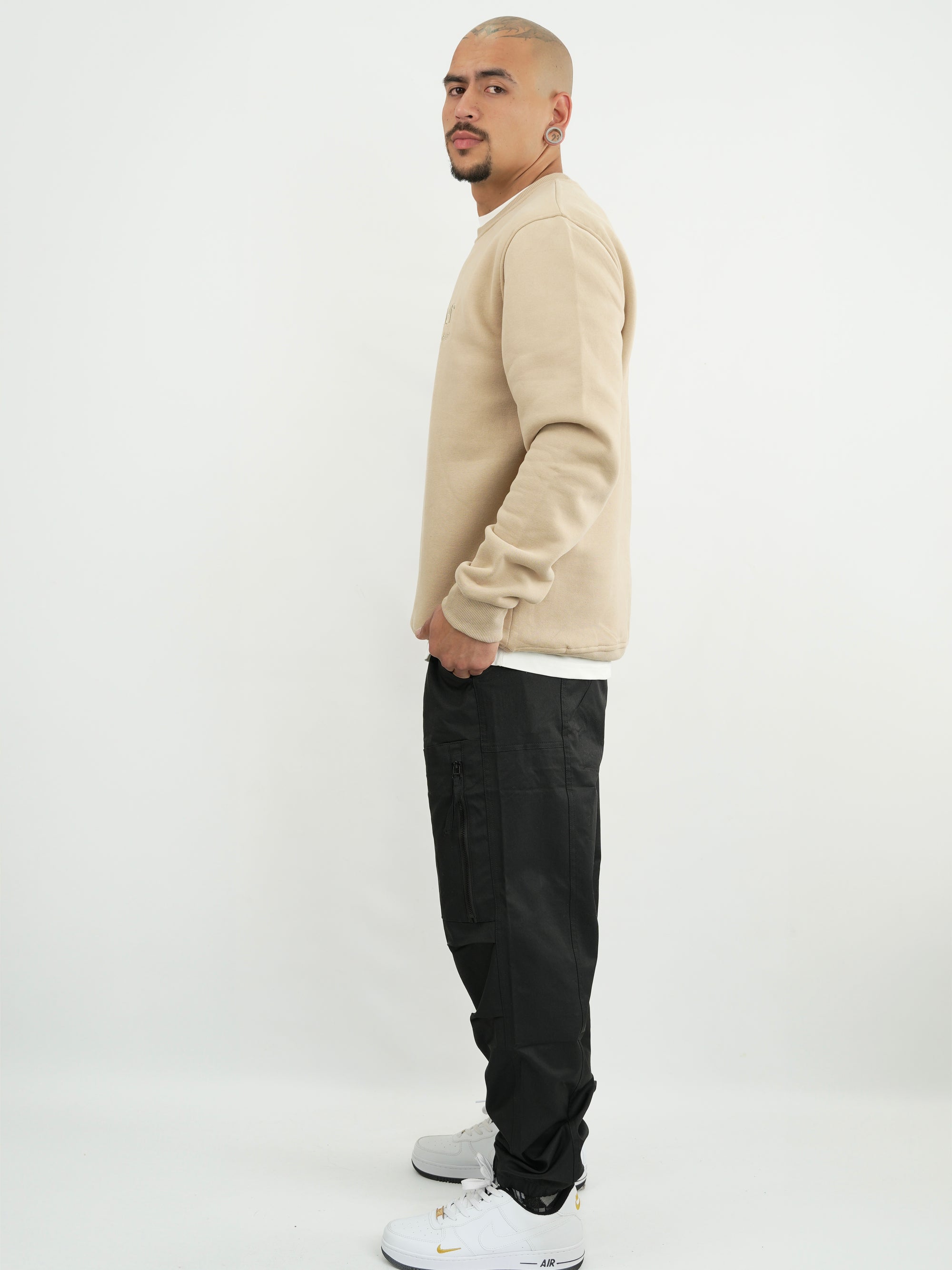 SACO HOMBRE LSA020 CAFE