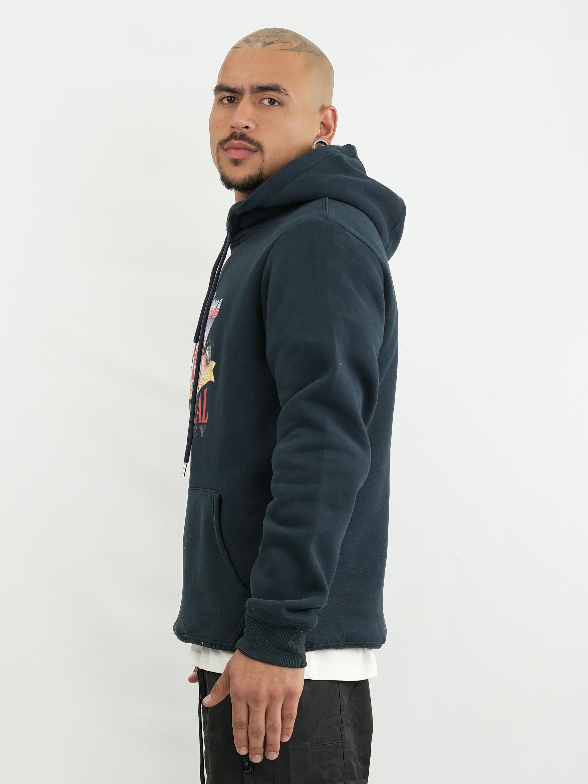 HODDIE HOMBRE FSA043 AZUL