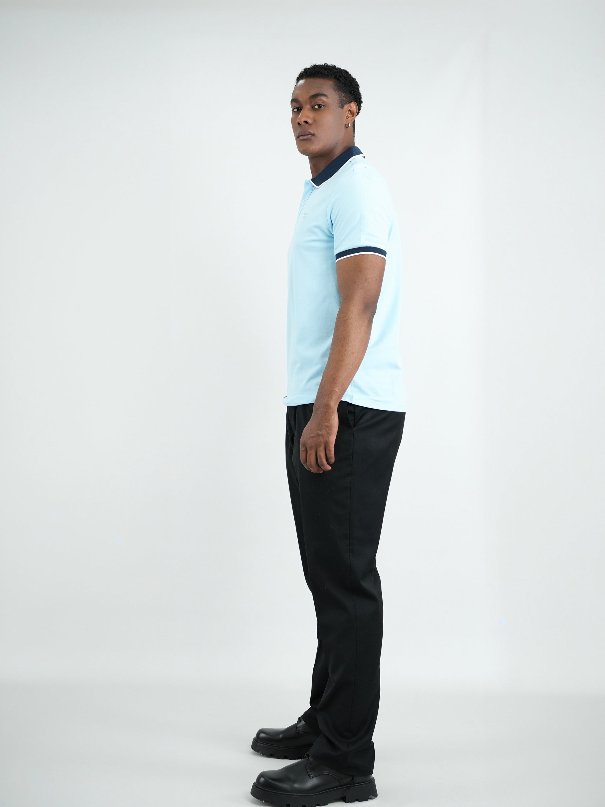 CAMISA HOMBRE CAP004 AZUL