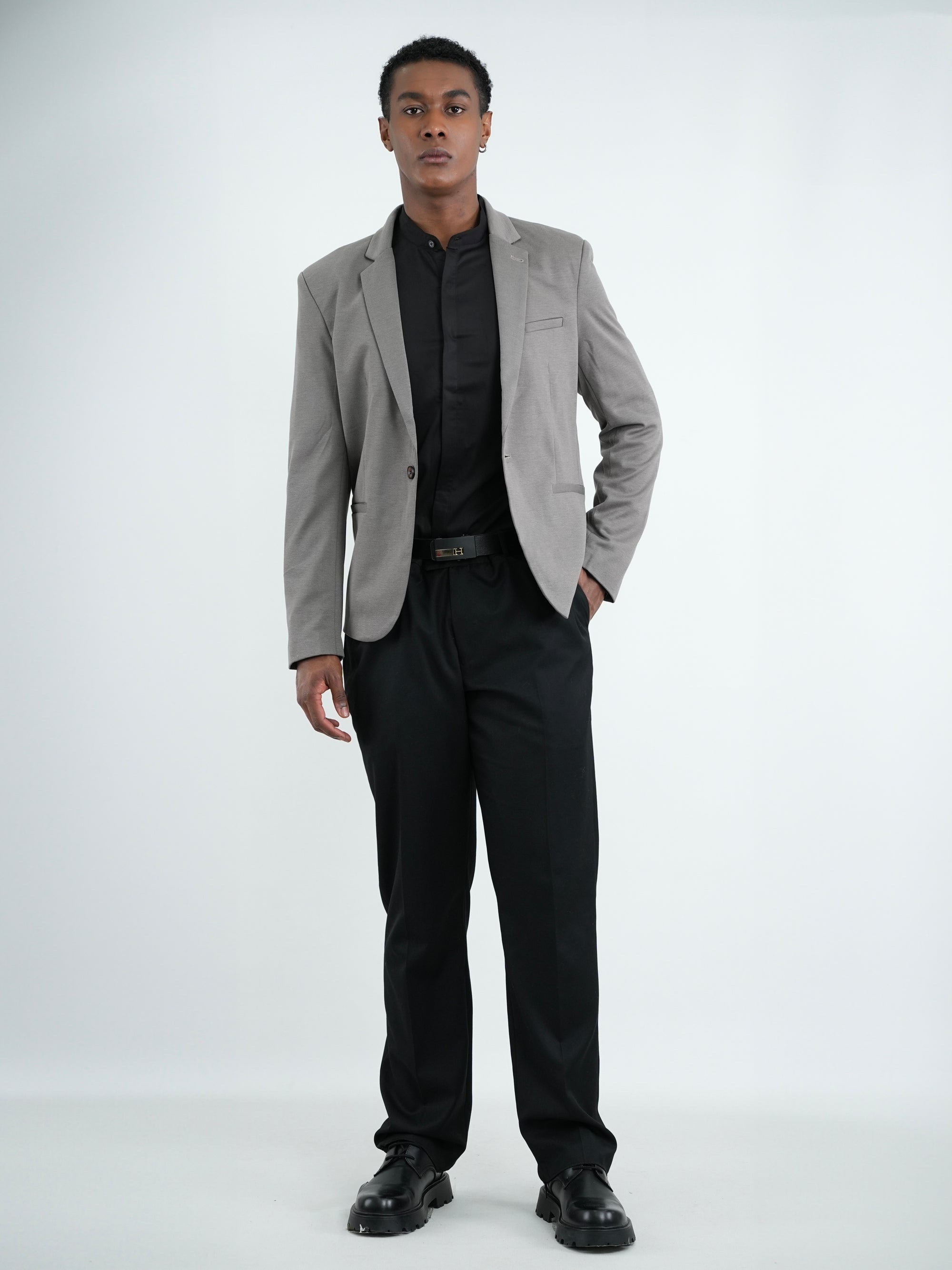BLAZER HOMBRE AM068 GRIS.C