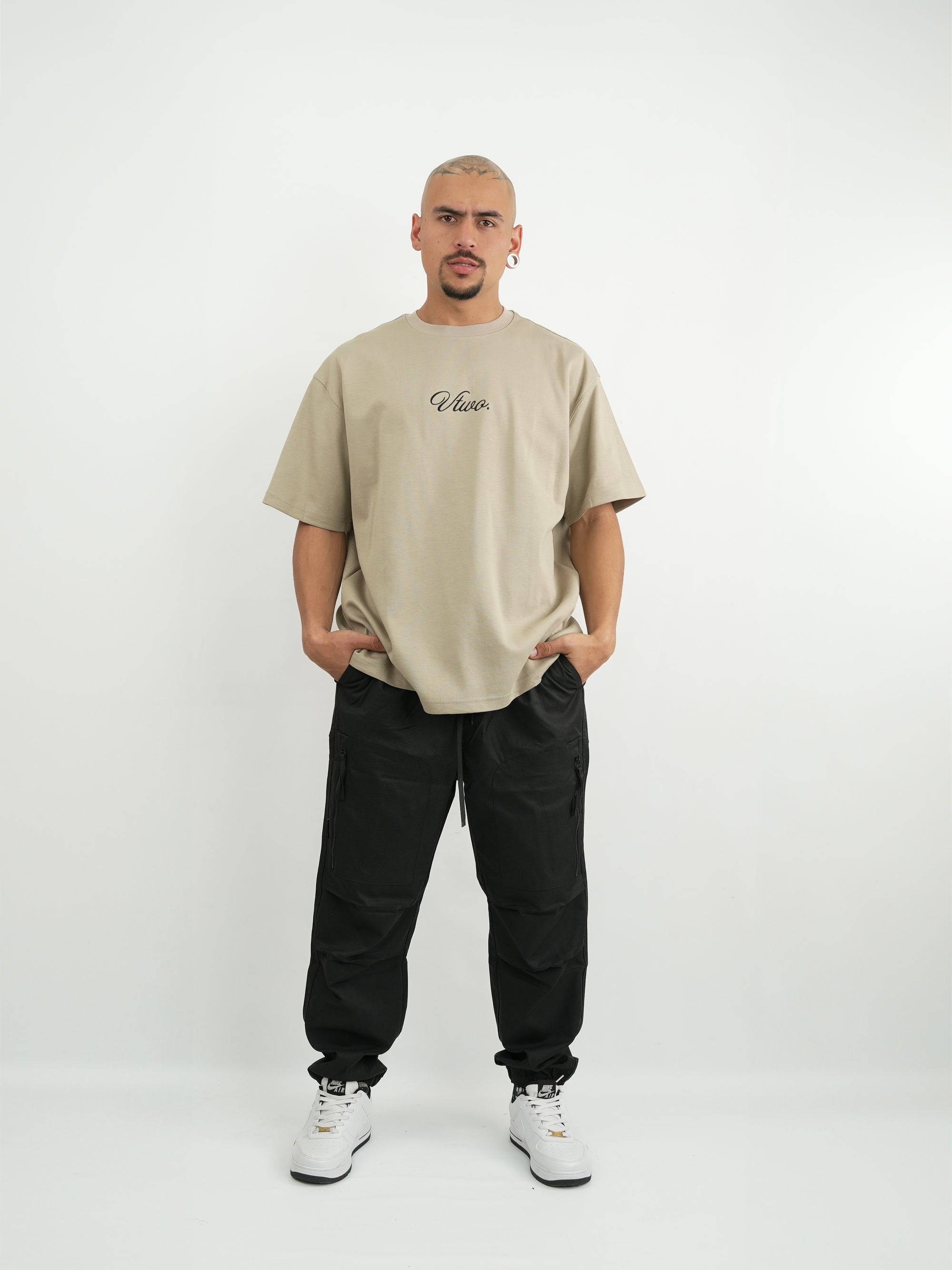 CAMISETA HOMBRE FCA003 CAFE