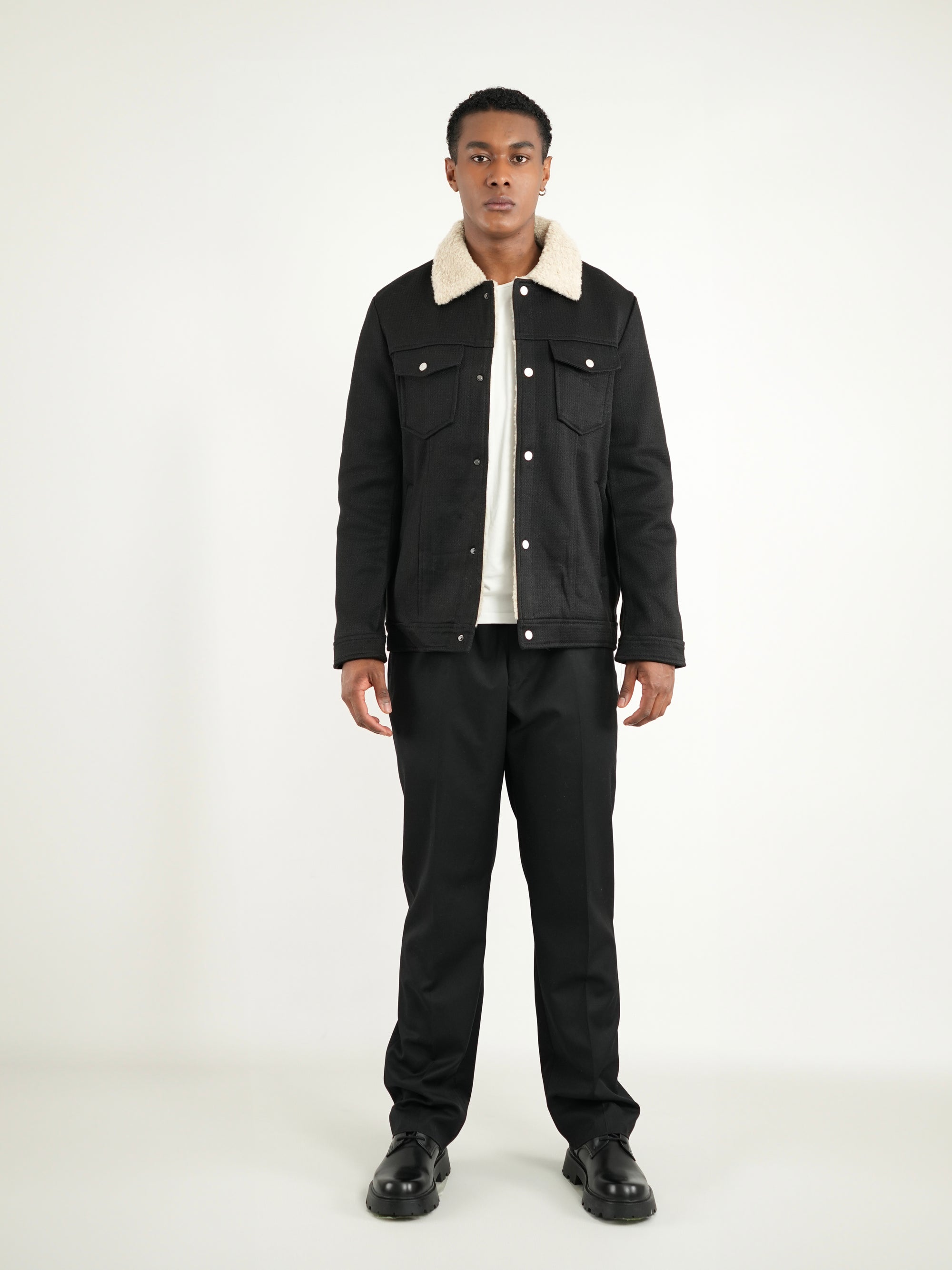 CHAQUETA HOMBRE VR050 NEGRO