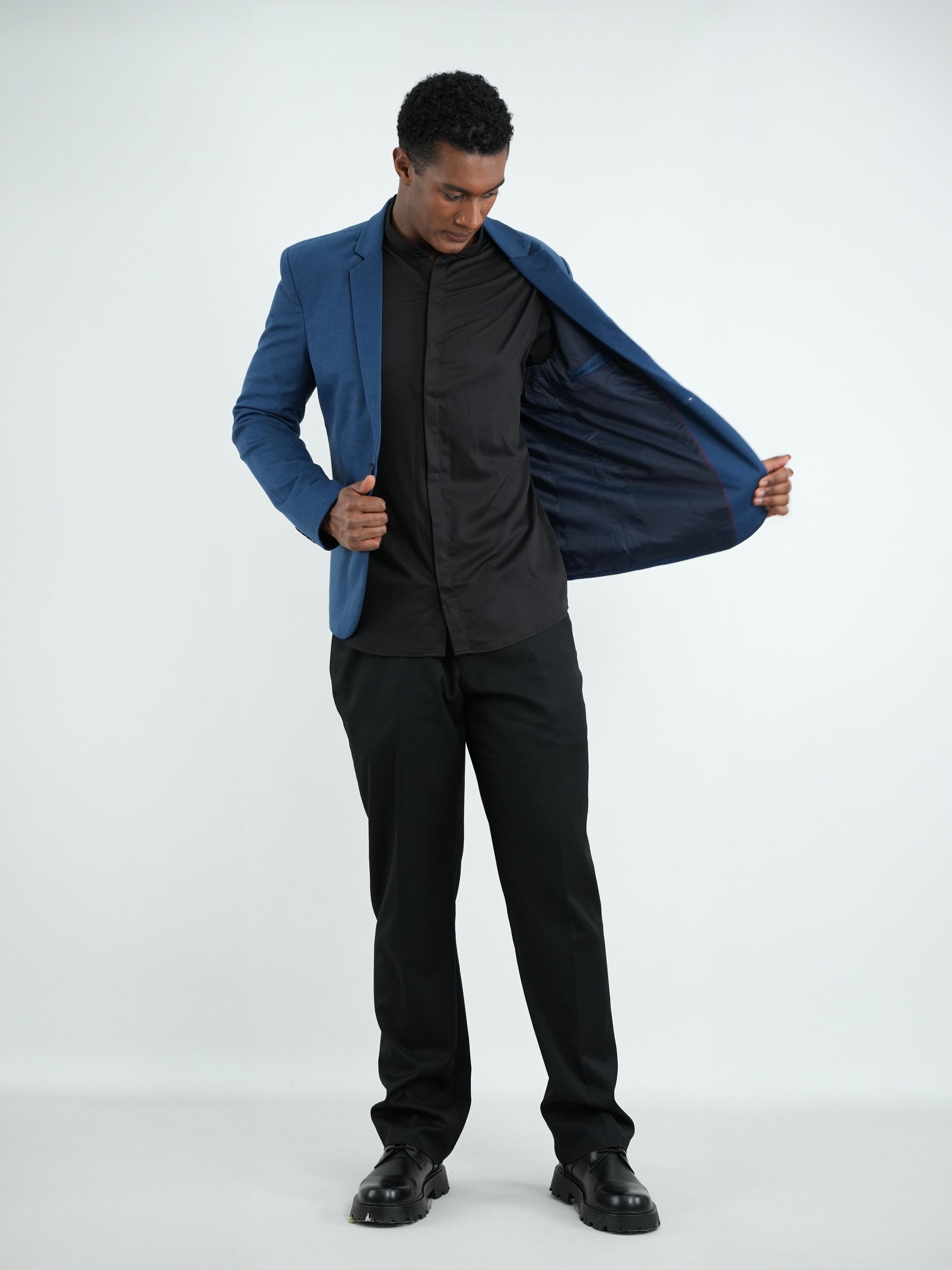 BLAZER HOMBRE AM062 AZUL