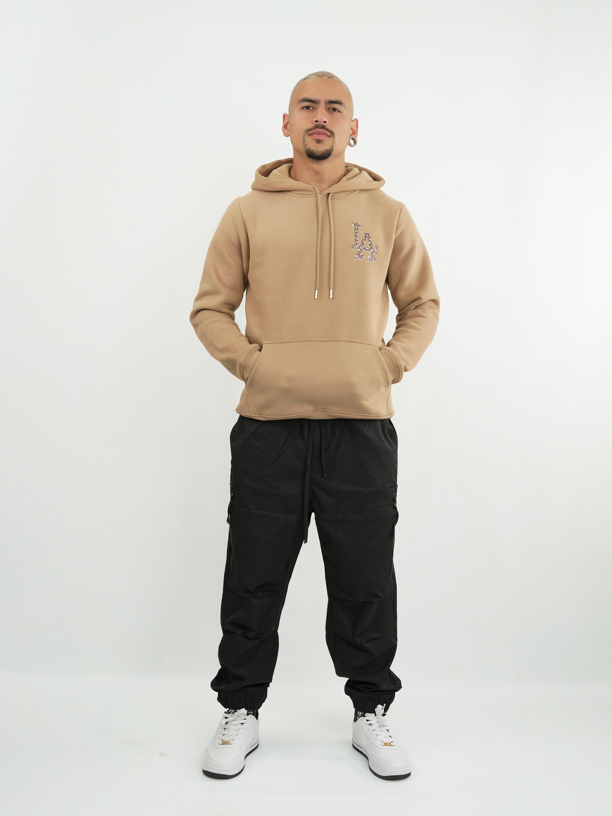 HODDIE HOMBRE FSA040 CAFE