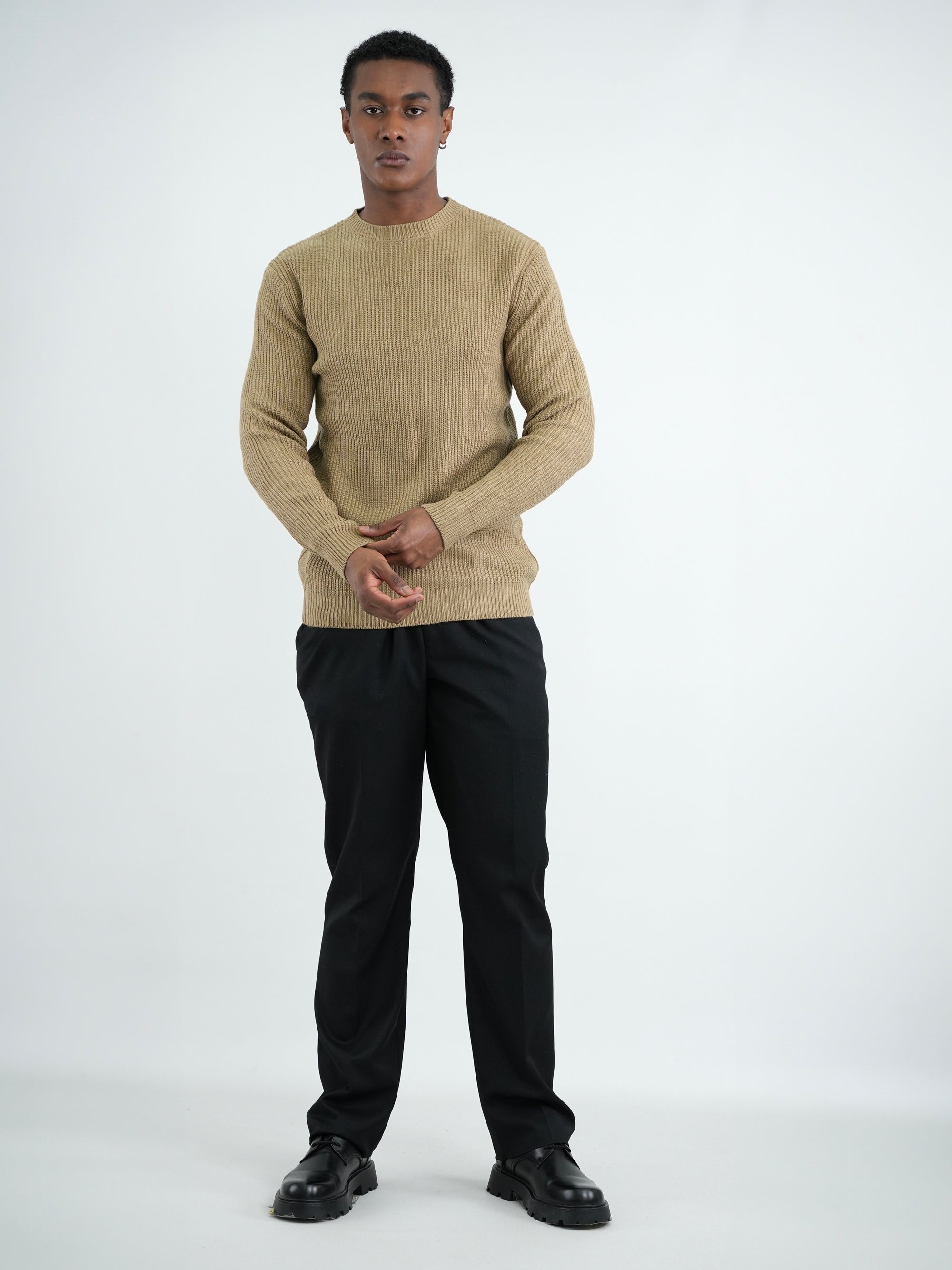 SACO HOMBRE HISA007 CAFE