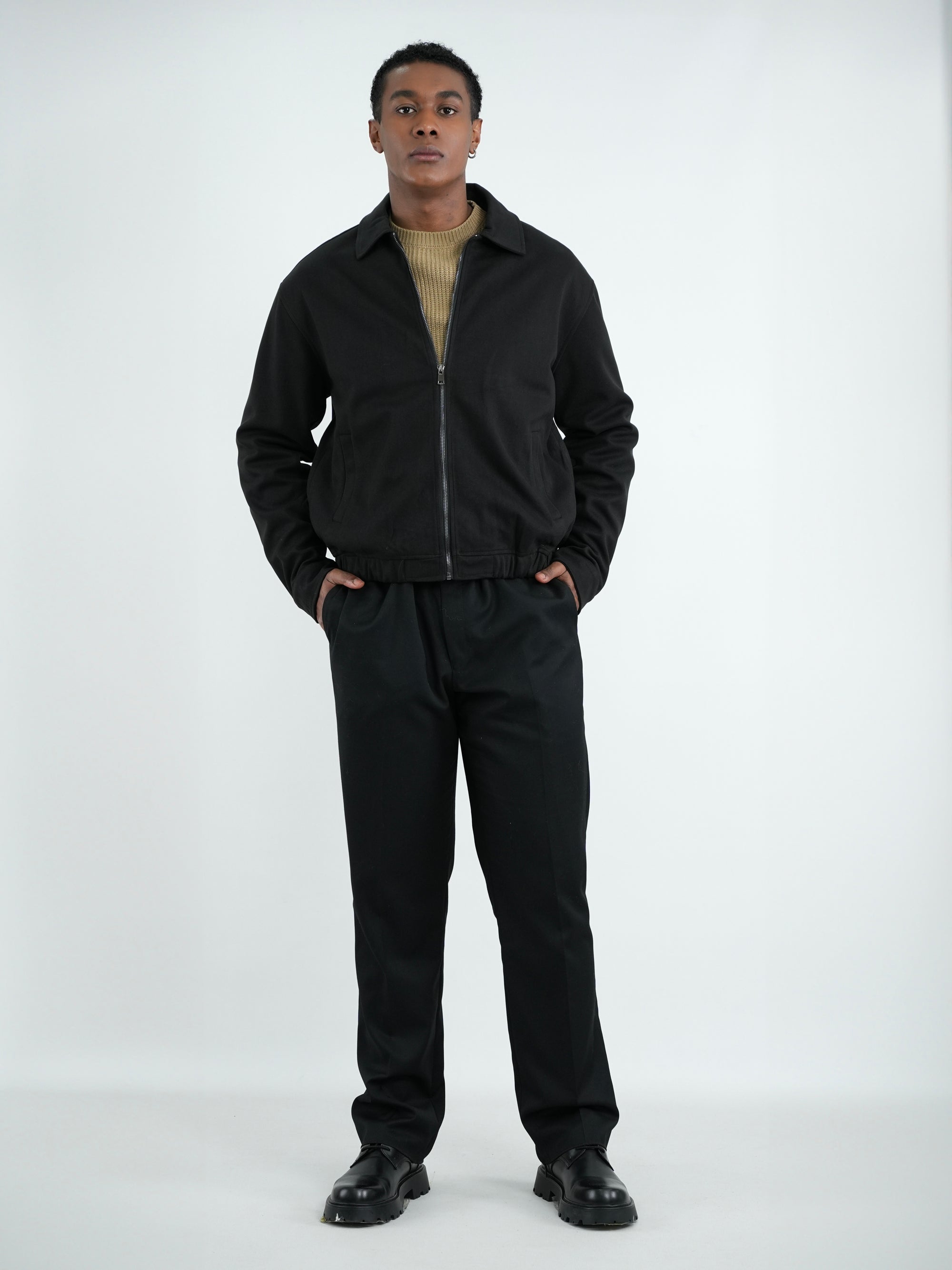 CHAQUETA HOMBRE VR055 NEGRO