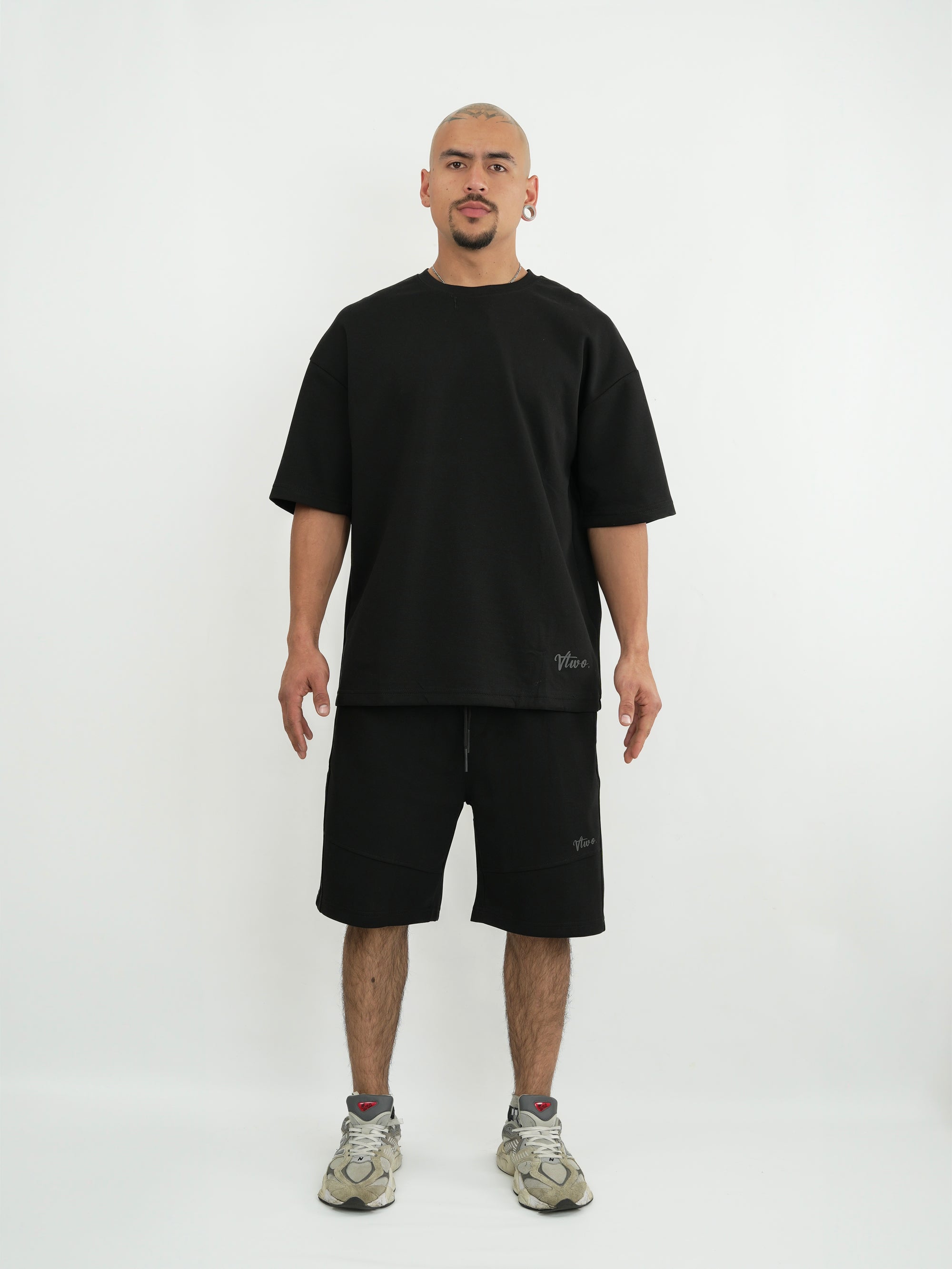 CONJUNTO HOMBRE DUST003 NEGRO