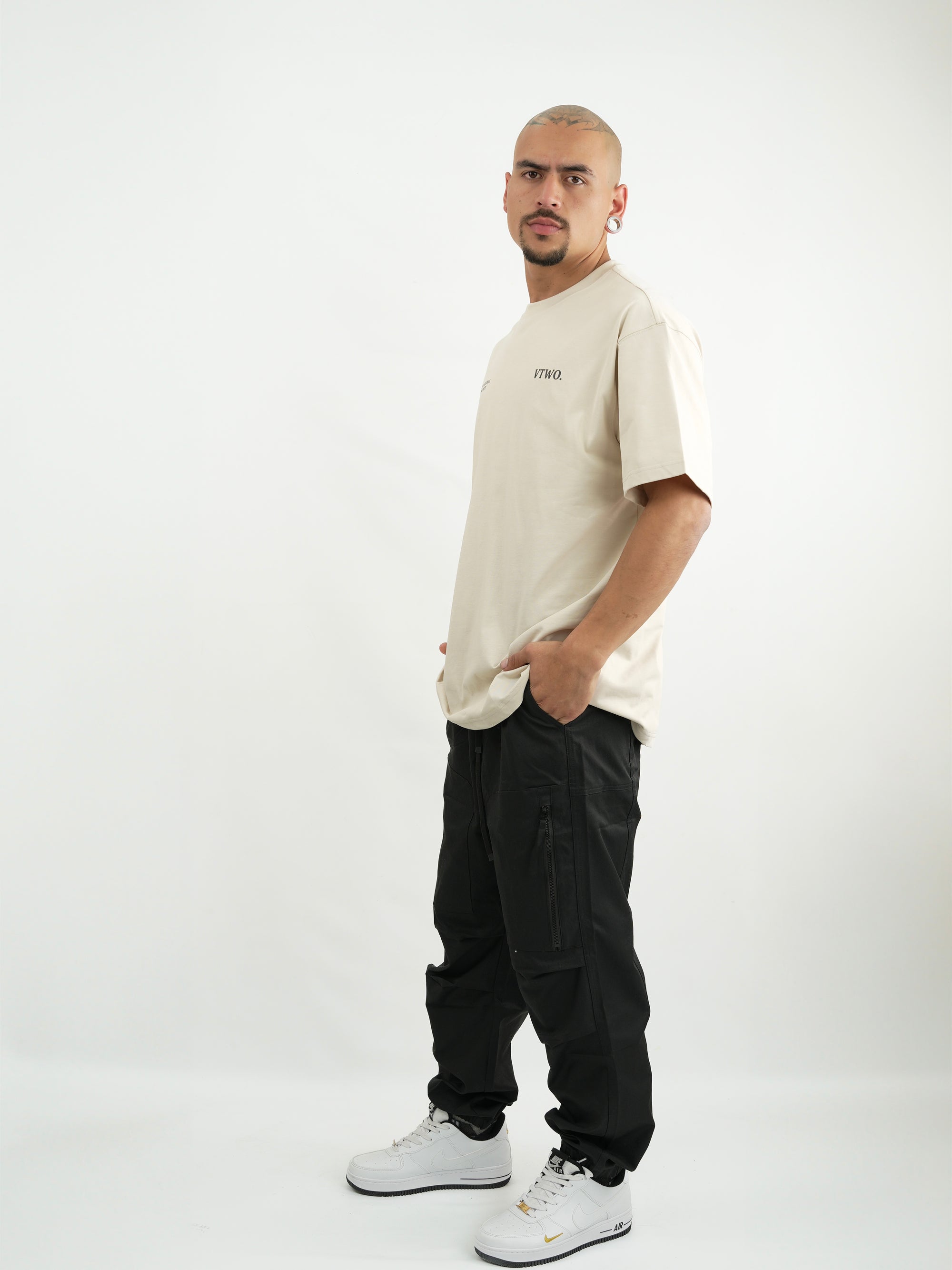 CAMISETA HOMBRE FCA015 KHAKI