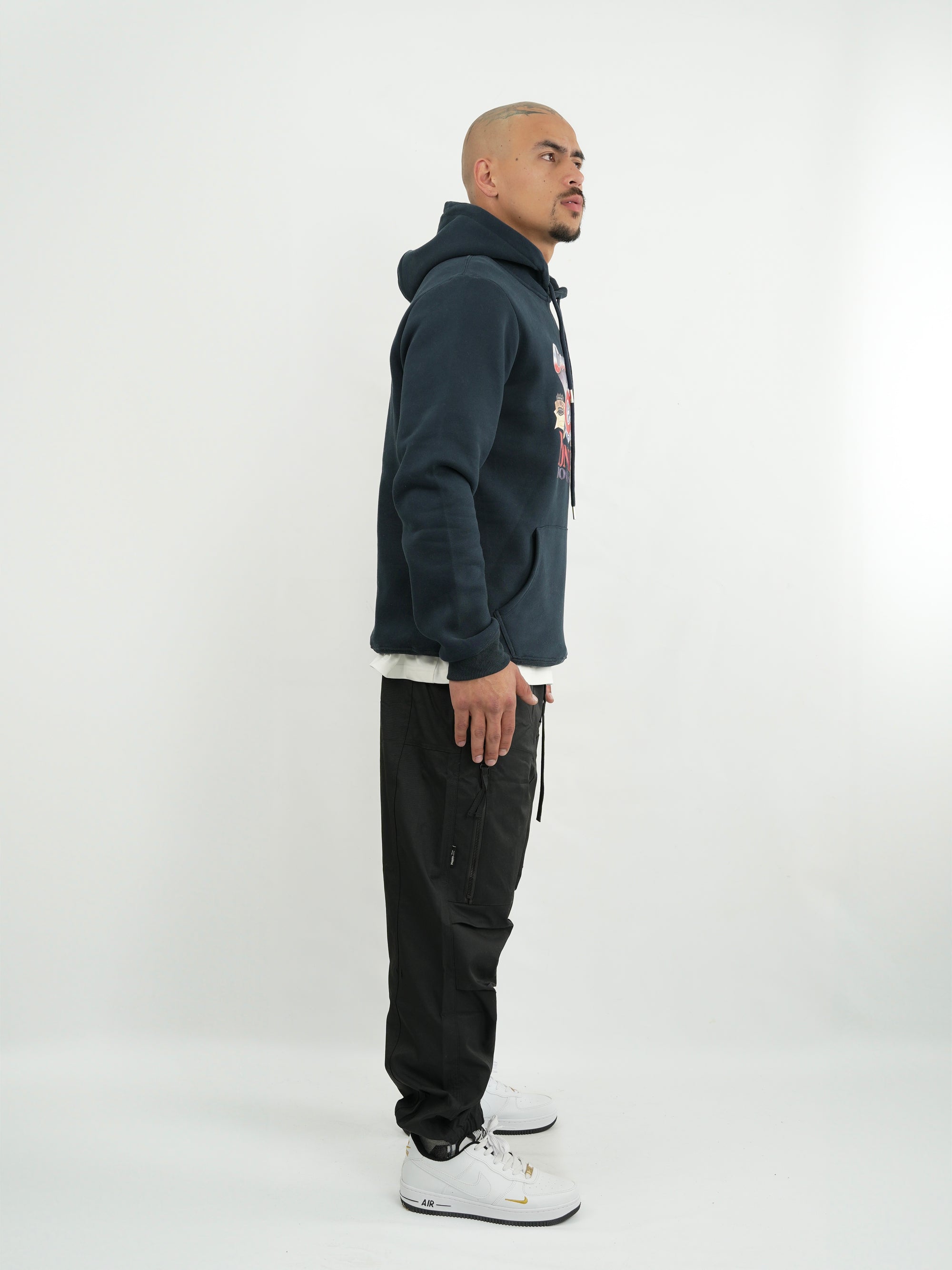 HODDIE HOMBRE FSA043 AZUL