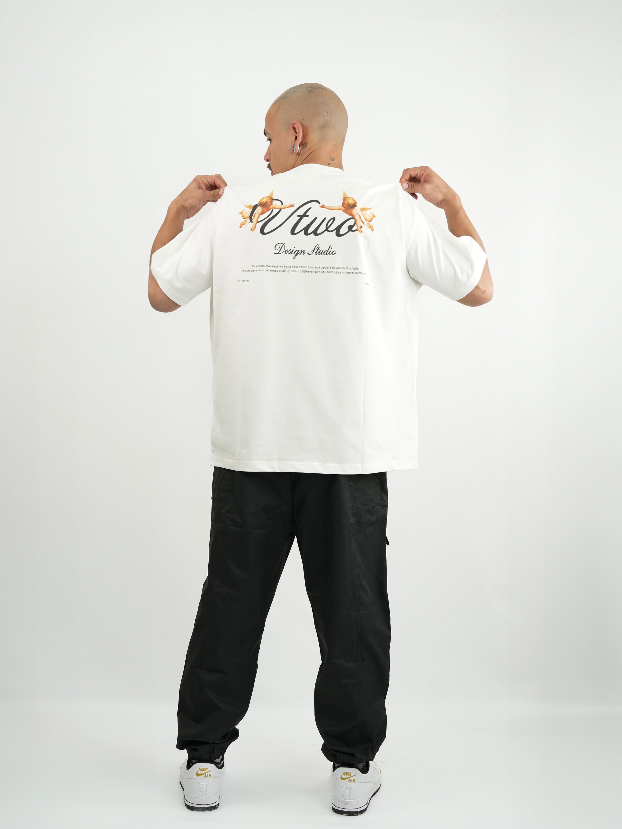 CAMISETA HOMBRE FCA013 BLANCO