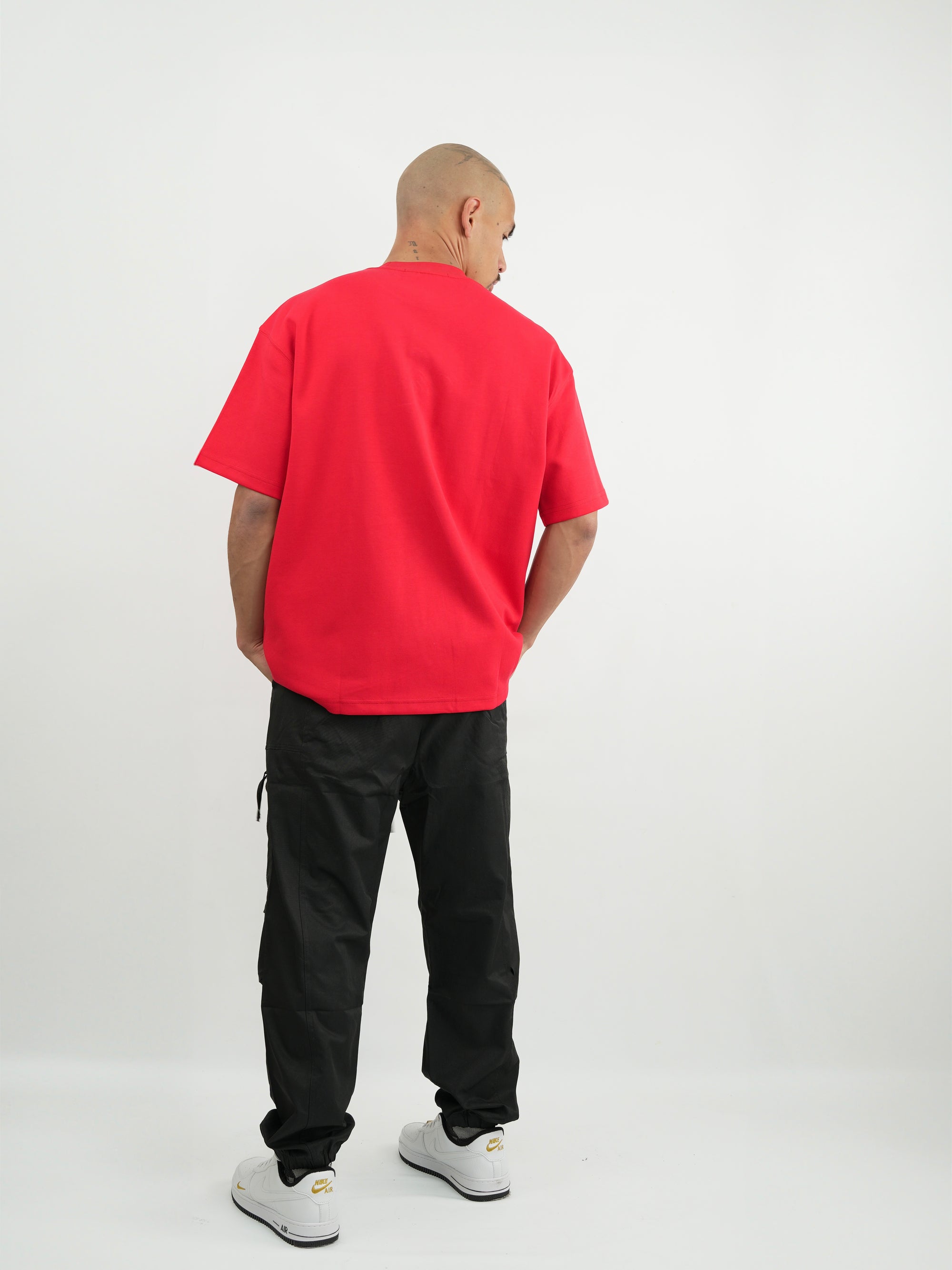 CAMISETA HOMBRE FCA003 ROJO